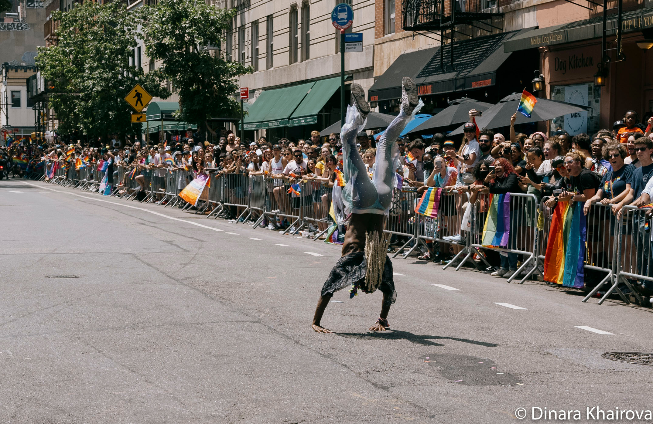 Pride parade day. Dinara Khairova