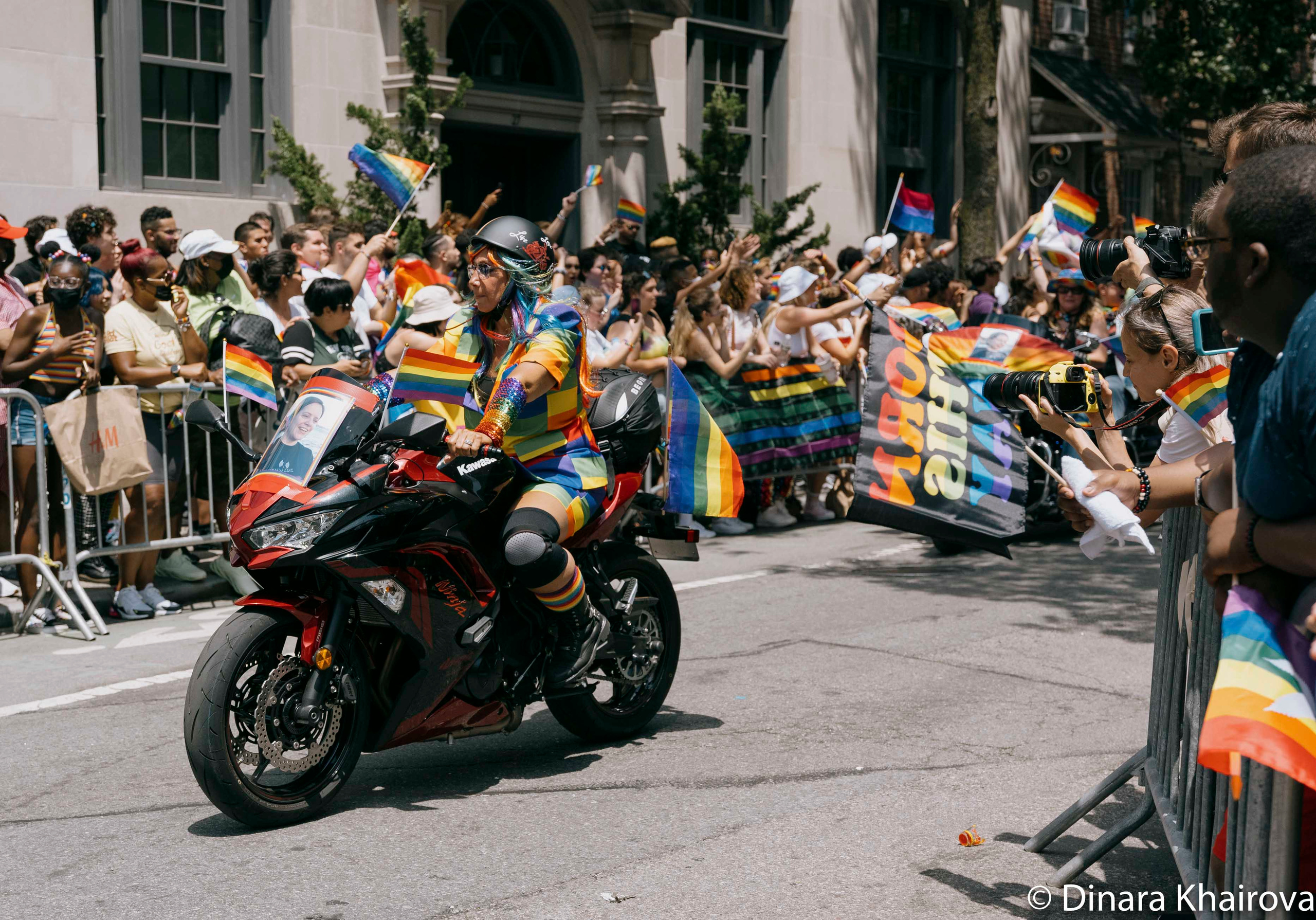 Pride parade day. Dinara Khairova