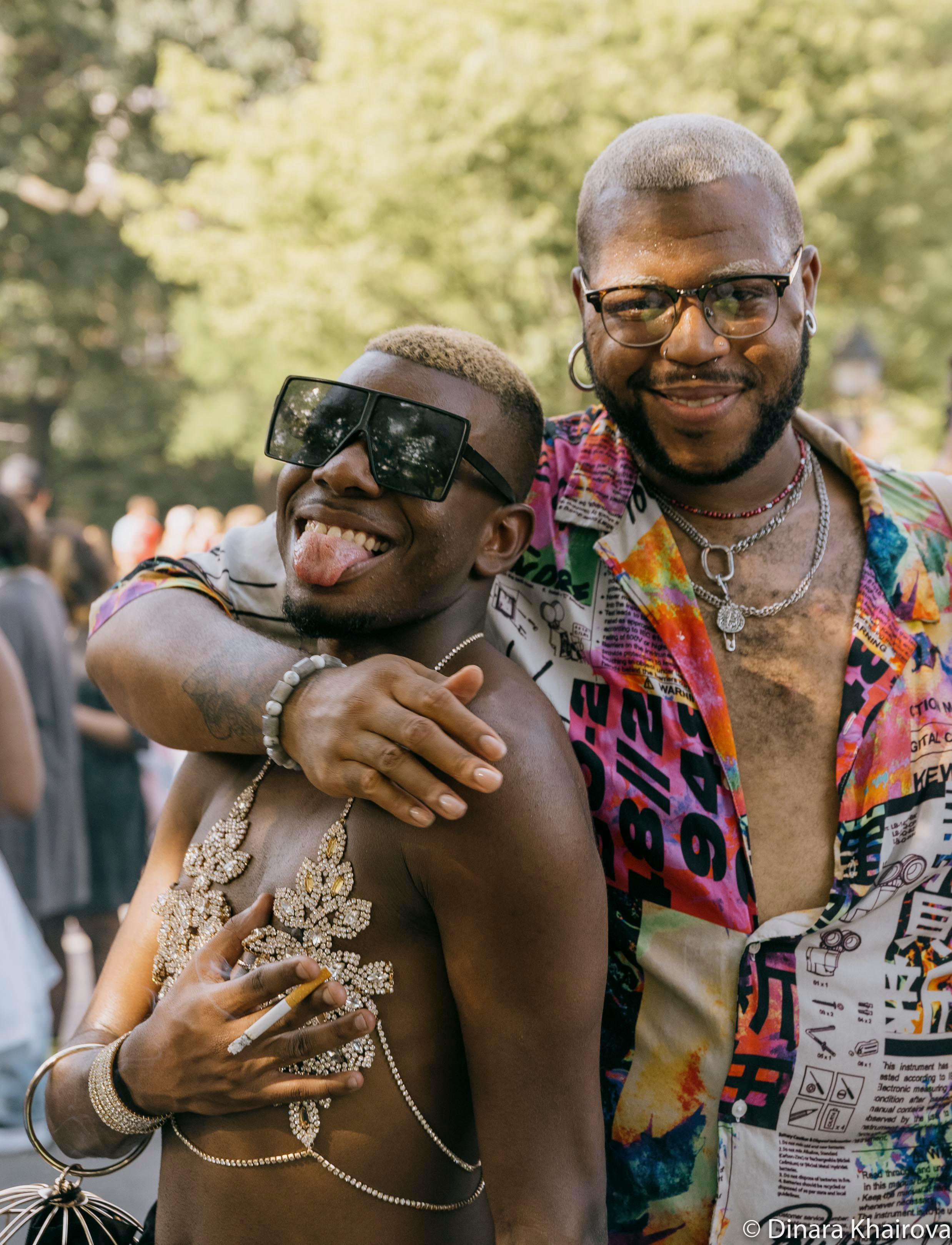 Pride parade day. Dinara Khairova