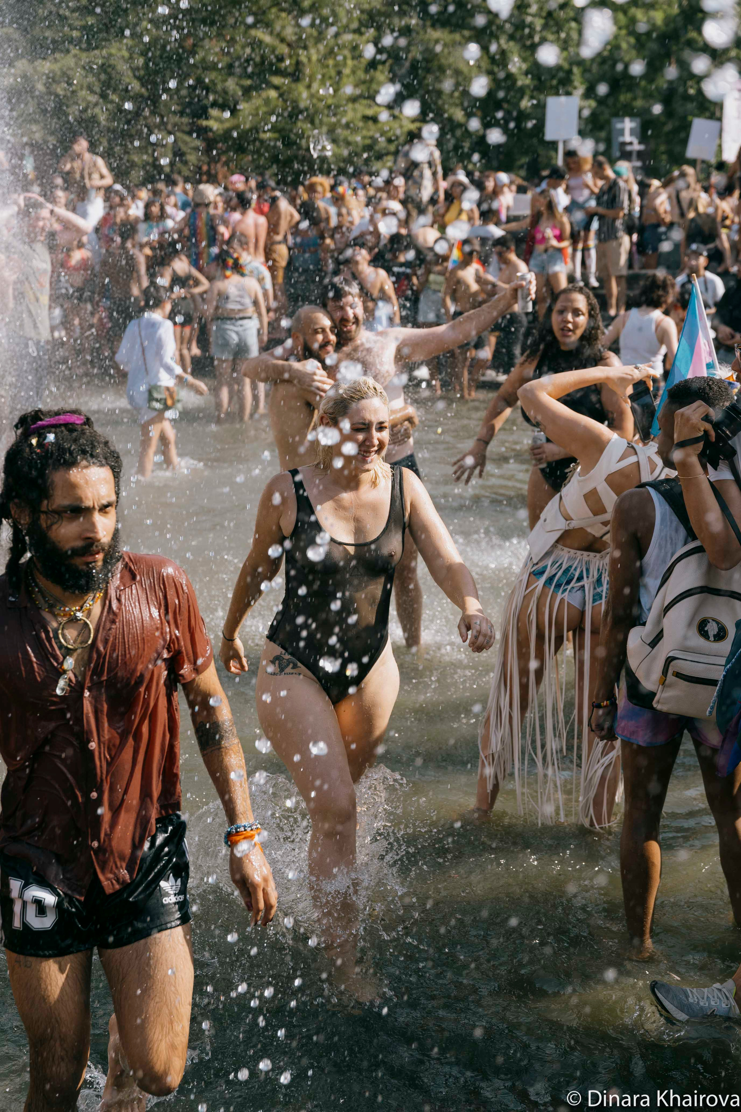 Pride parade day. Dinara Khairova