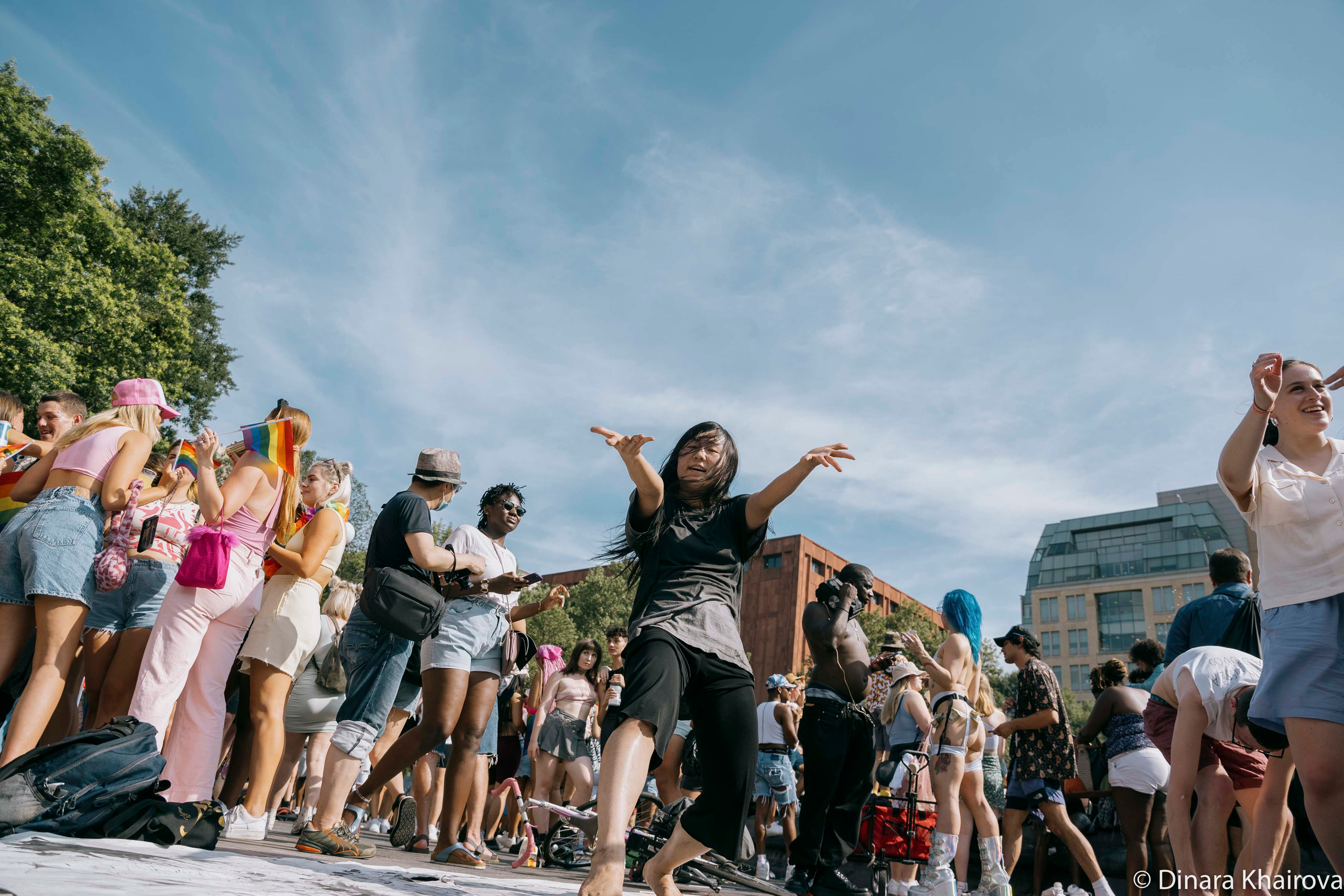 Pride parade day. Dinara Khairova