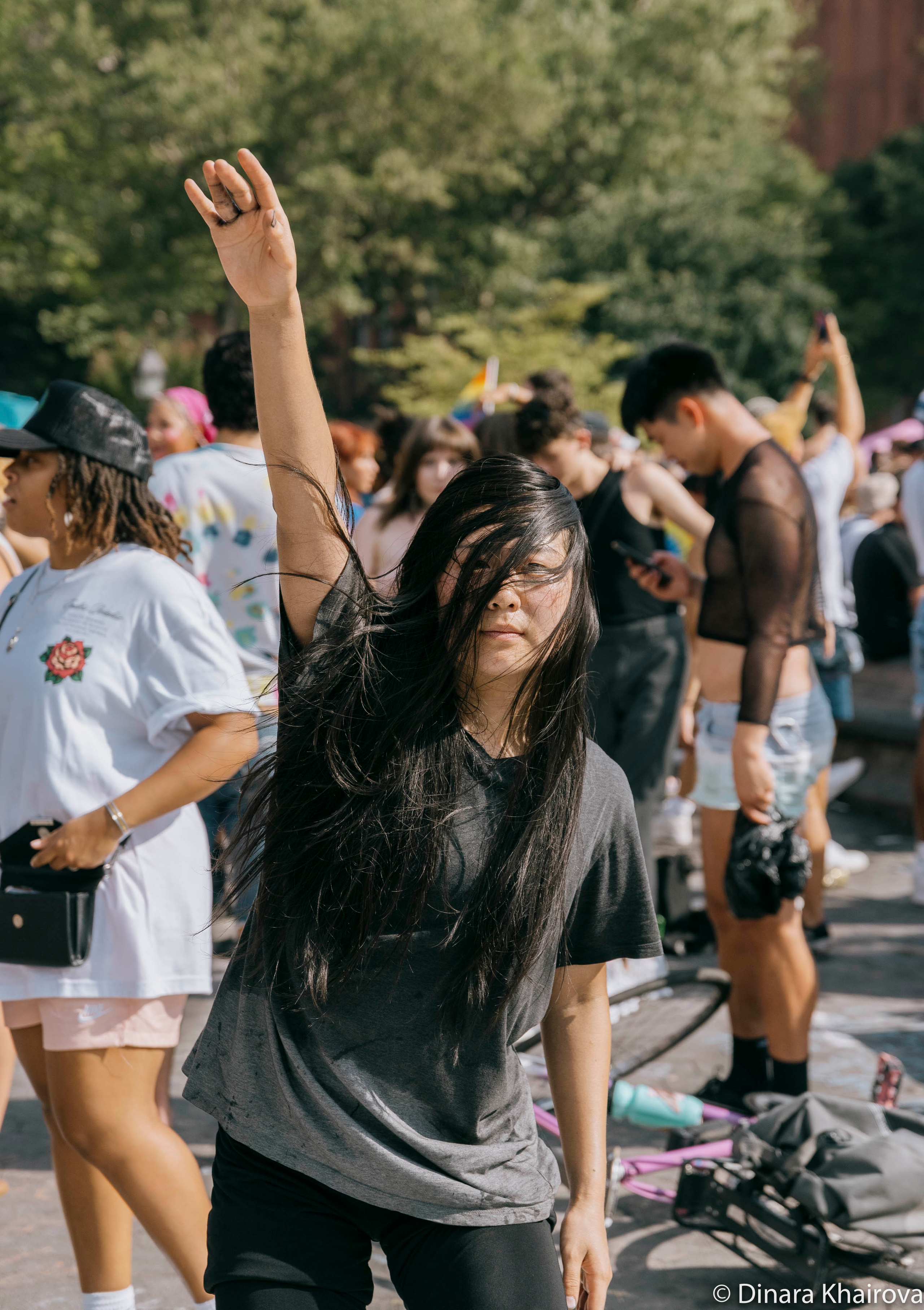 Pride parade day. Dinara Khairova