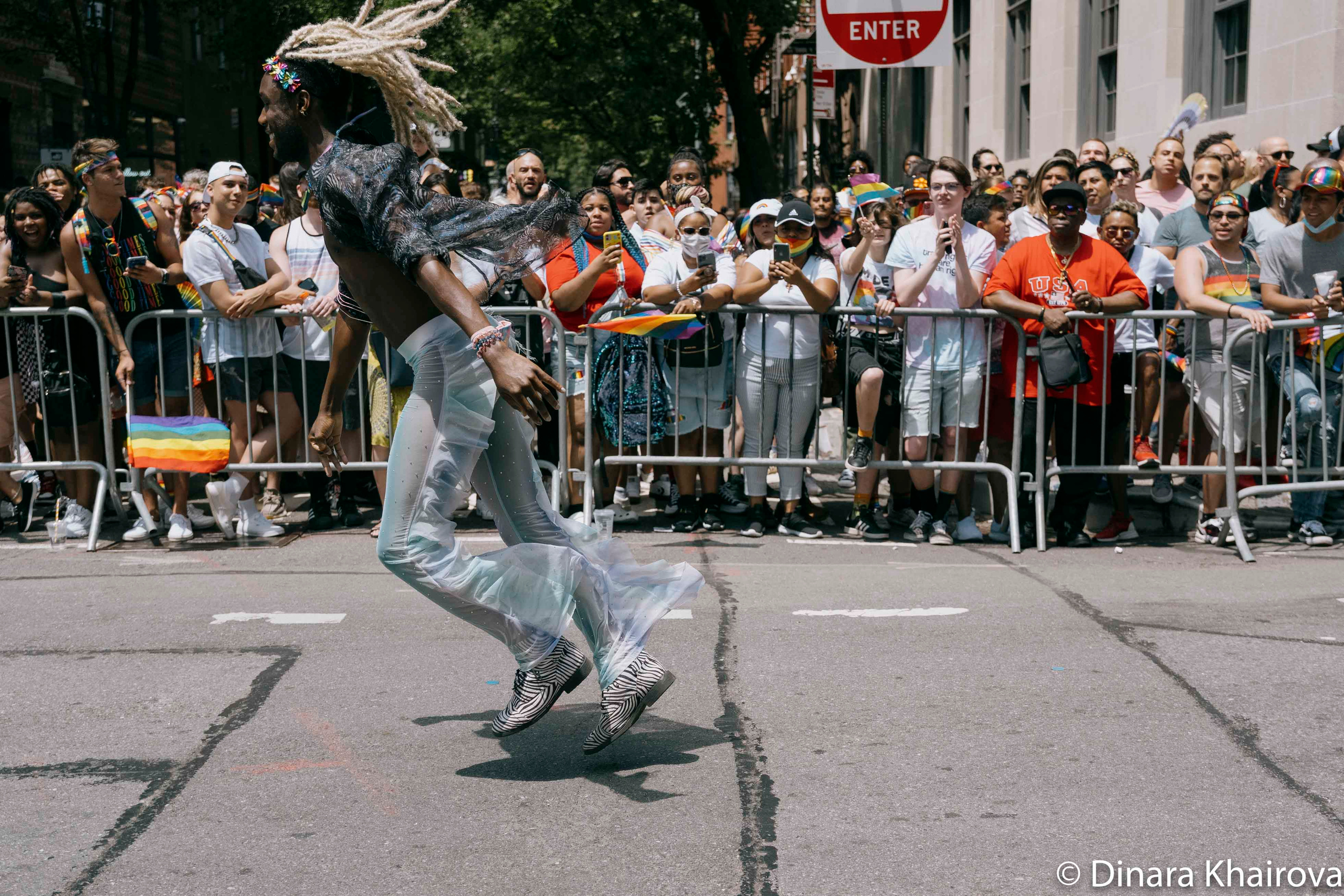 Pride parade day. Dinara Khairova