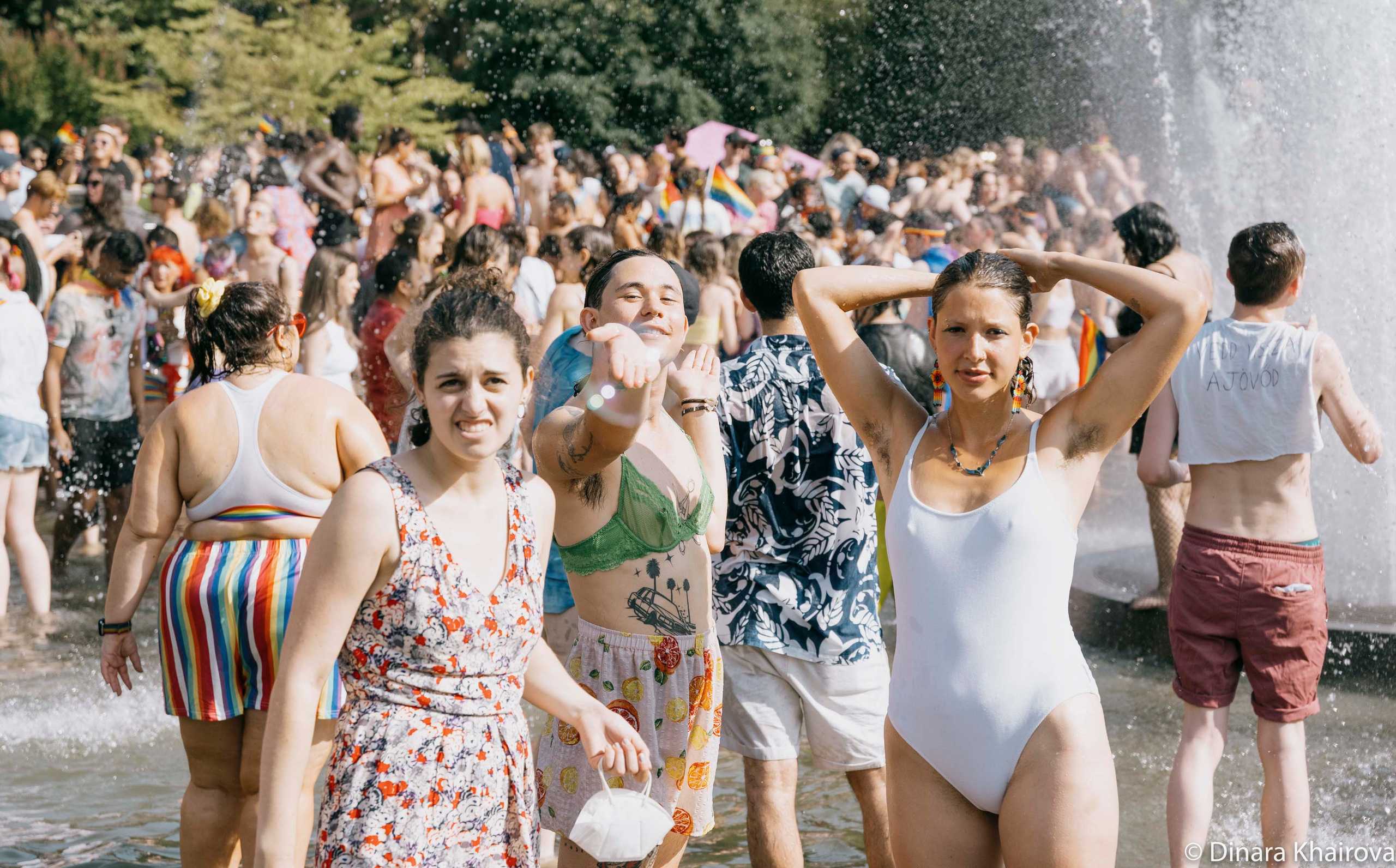 Pride parade day. Dinara Khairova