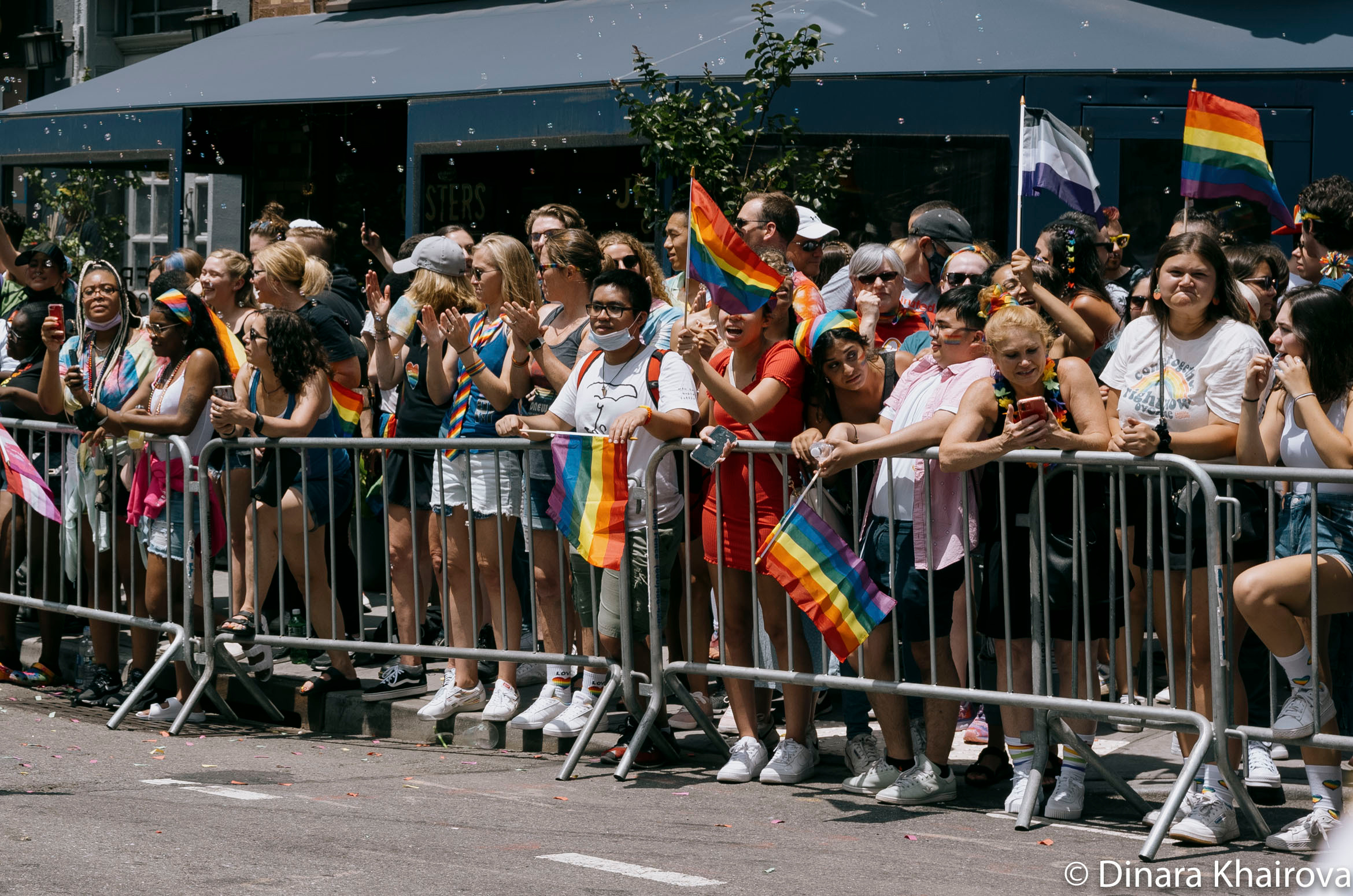 Pride parade day. Dinara Khairova