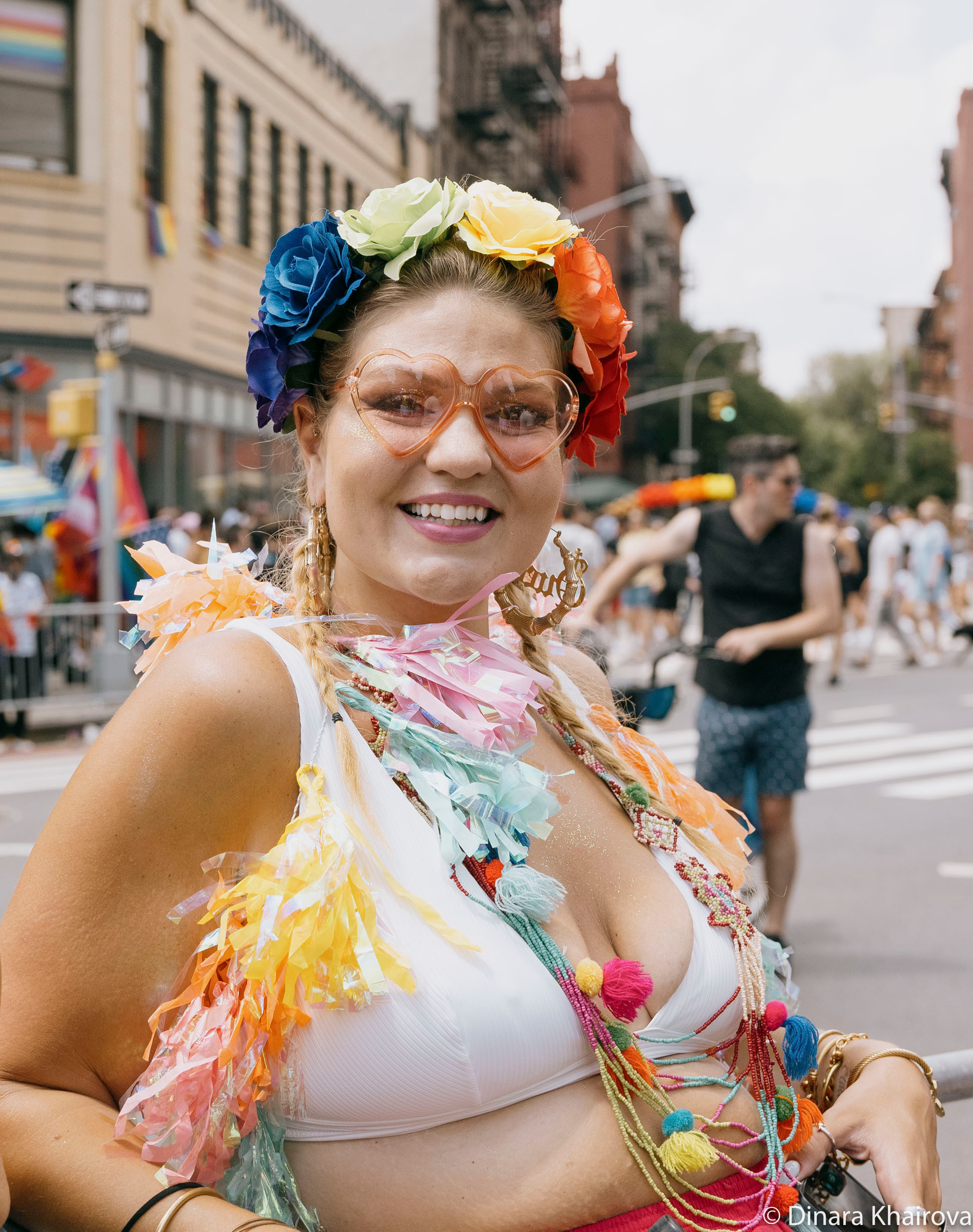 Pride parade day. Dinara Khairova