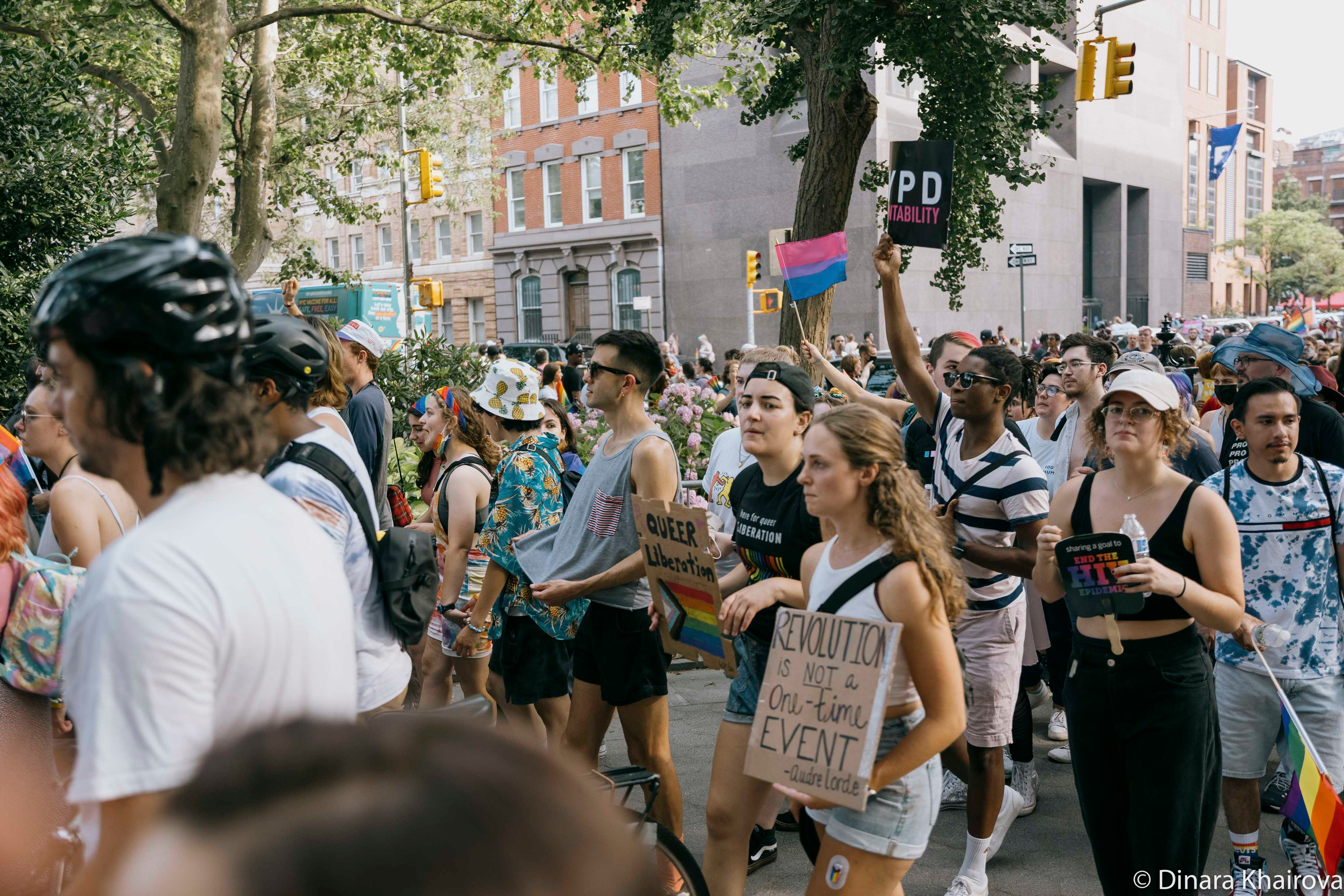 Pride parade day. Dinara Khairova