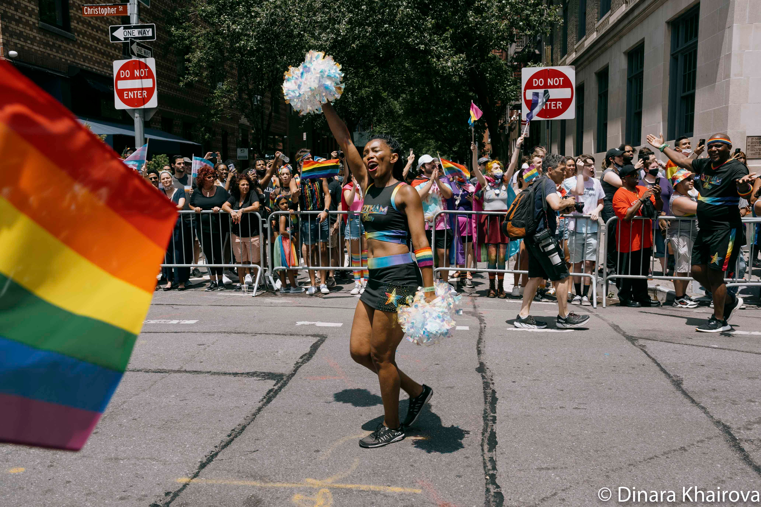 Pride parade day. Dinara Khairova