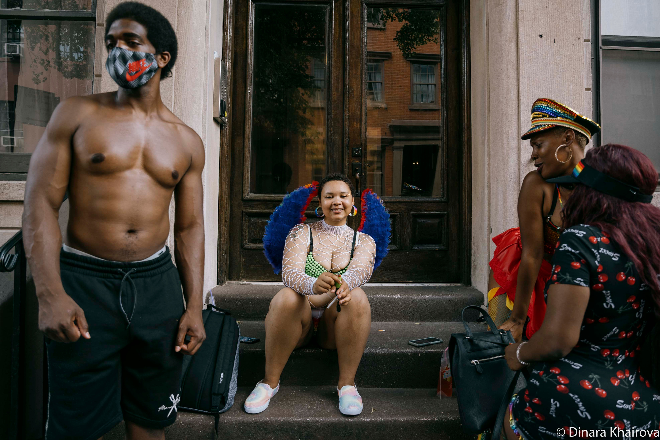 Pride parade day. Dinara Khairova