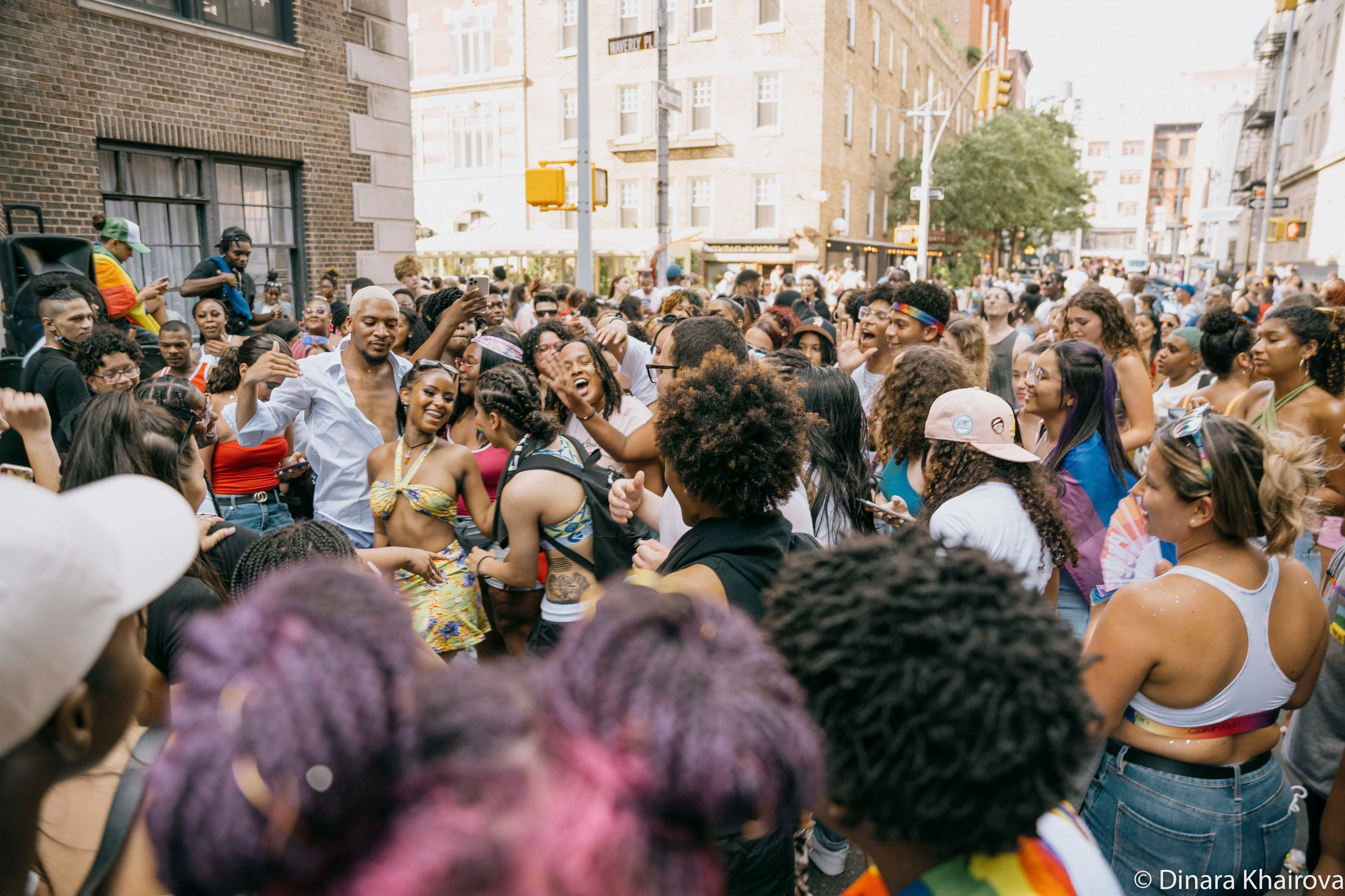 Pride parade day. Dinara Khairova
