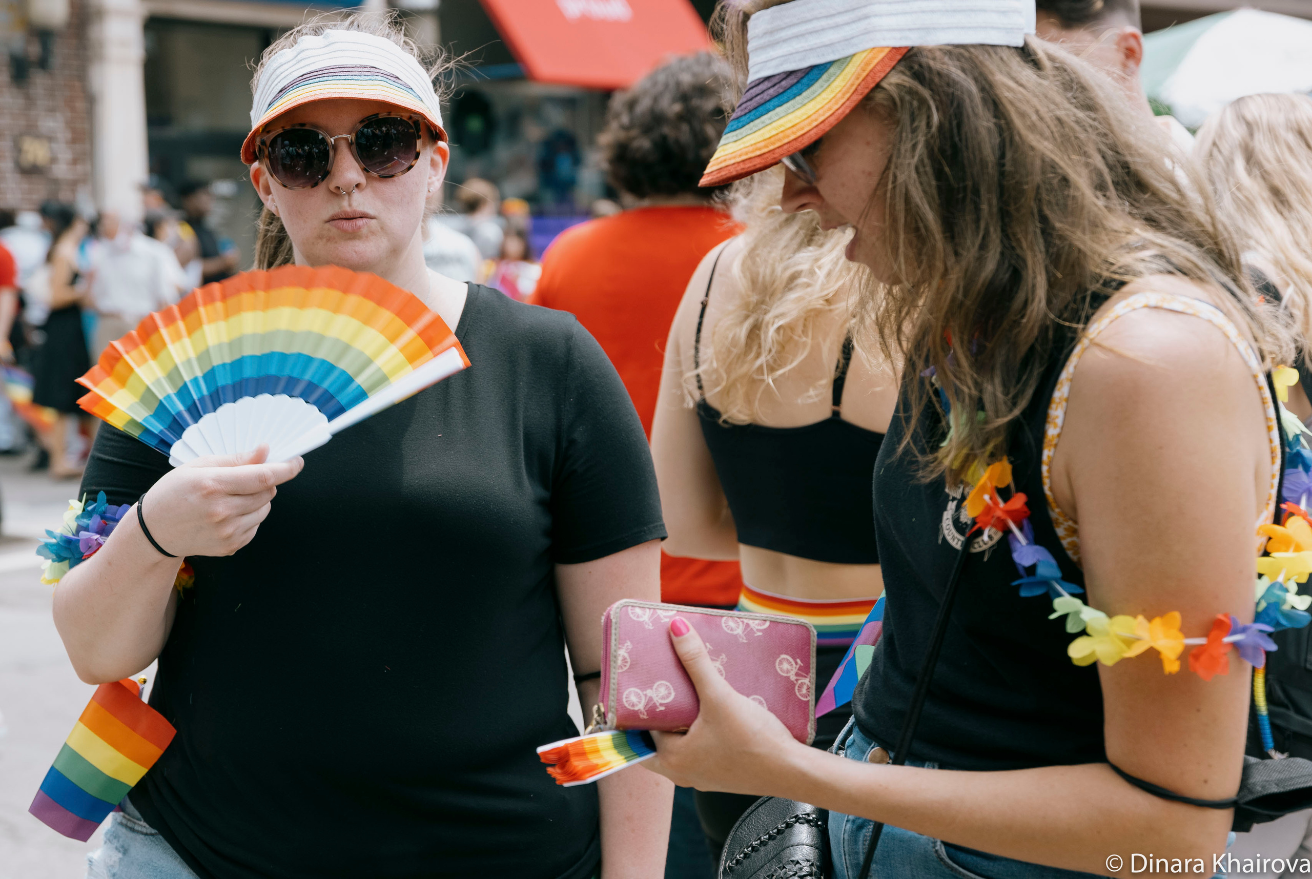 Pride parade day. Dinara Khairova