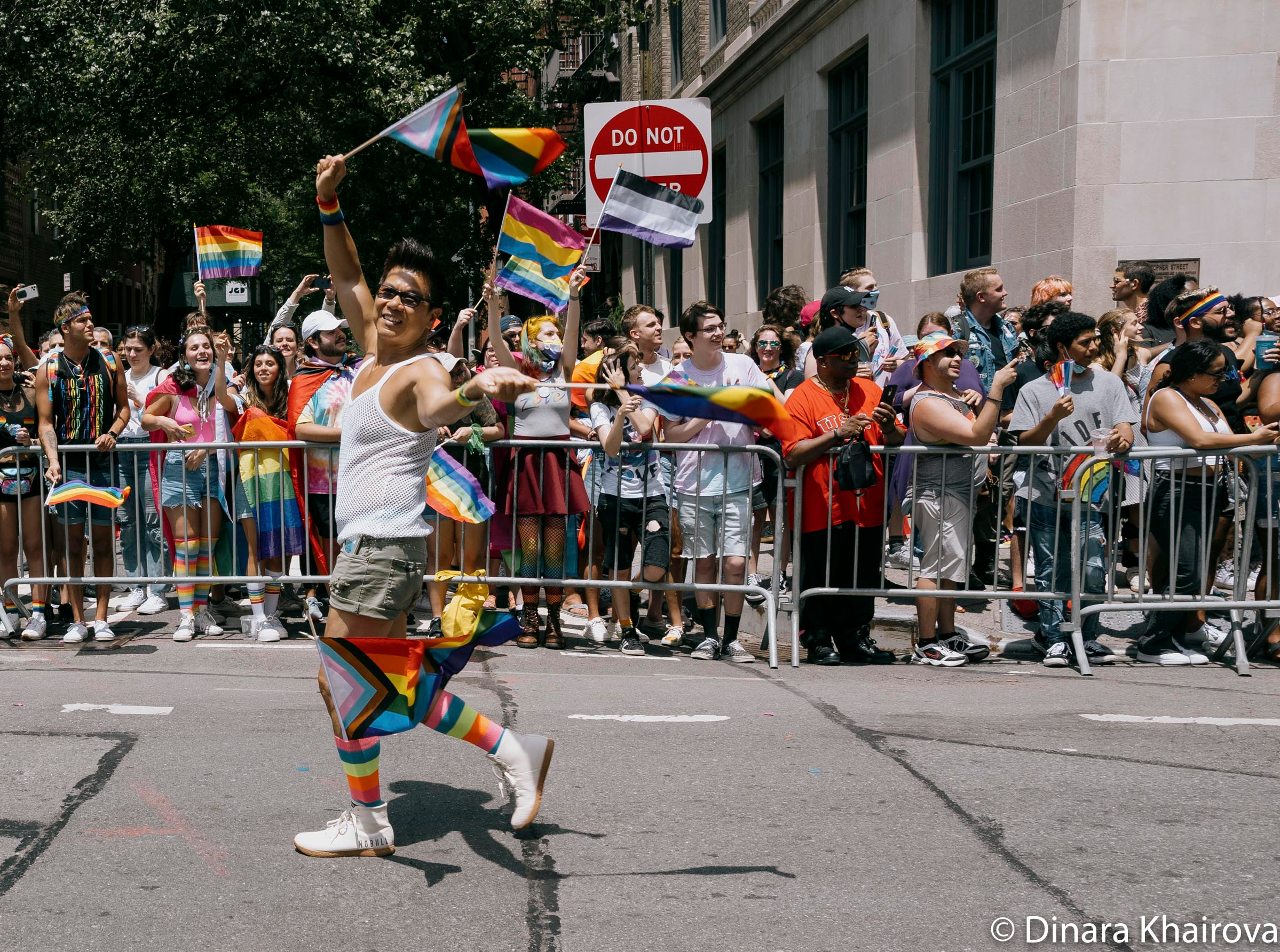 Pride parade day. Dinara Khairova