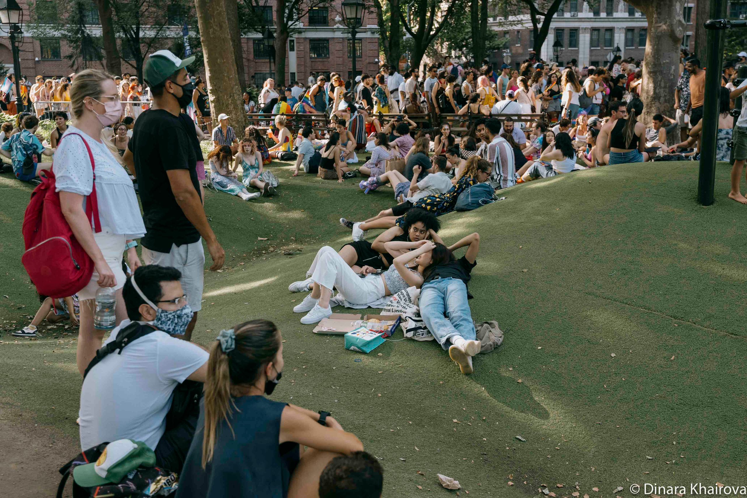 Pride parade day. Dinara Khairova