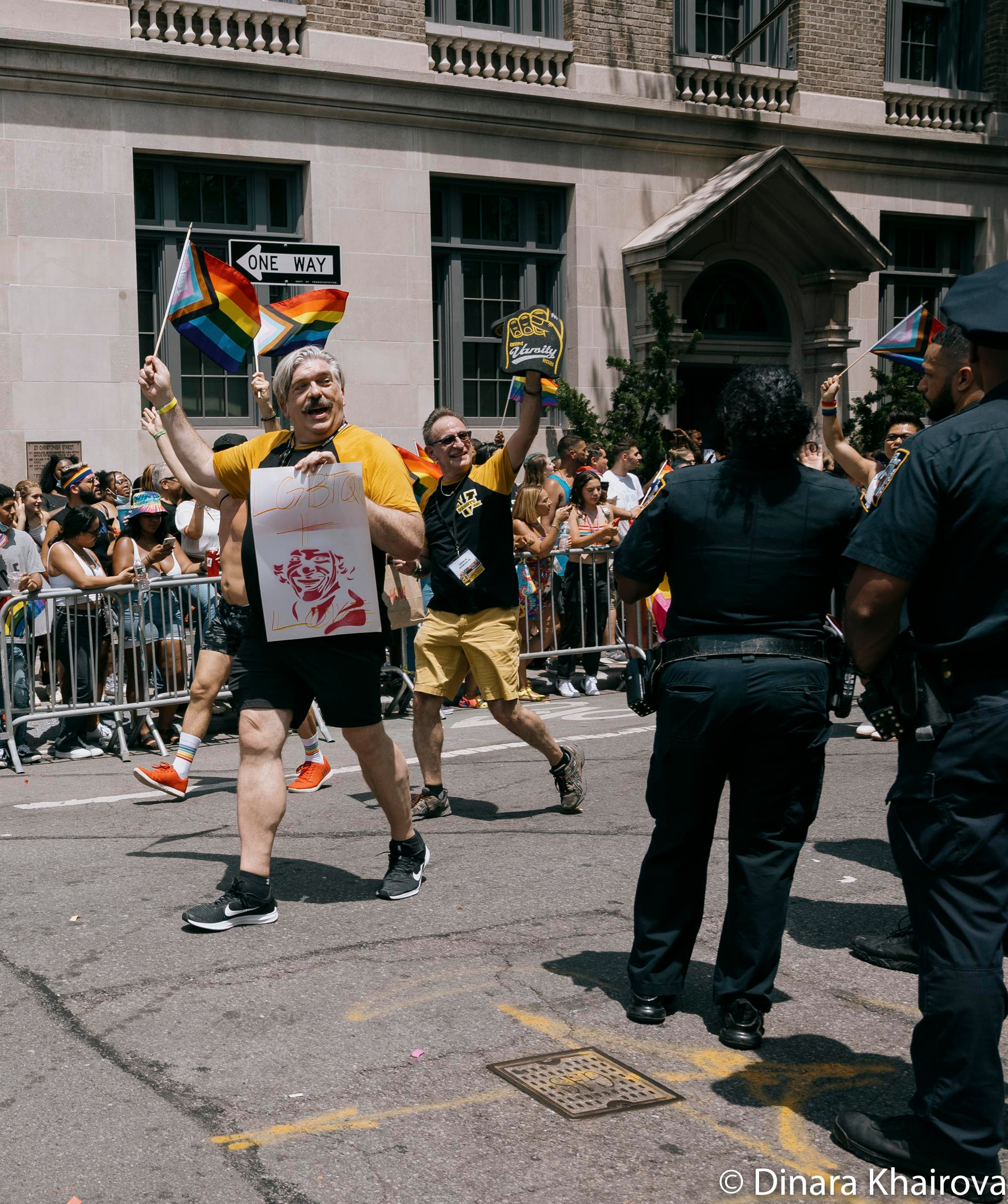 Pride parade day. Dinara Khairova