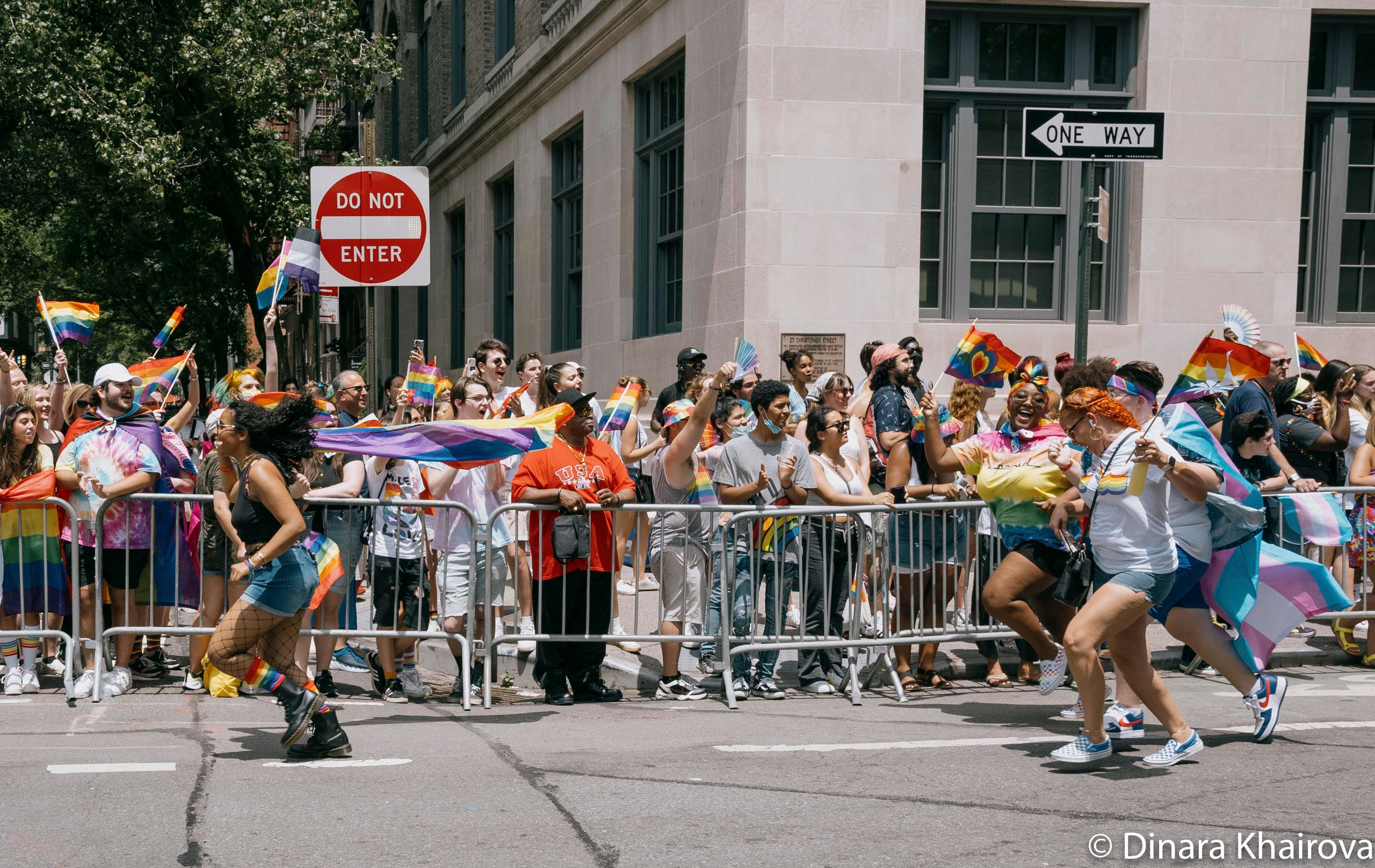 Pride parade day. Dinara Khairova