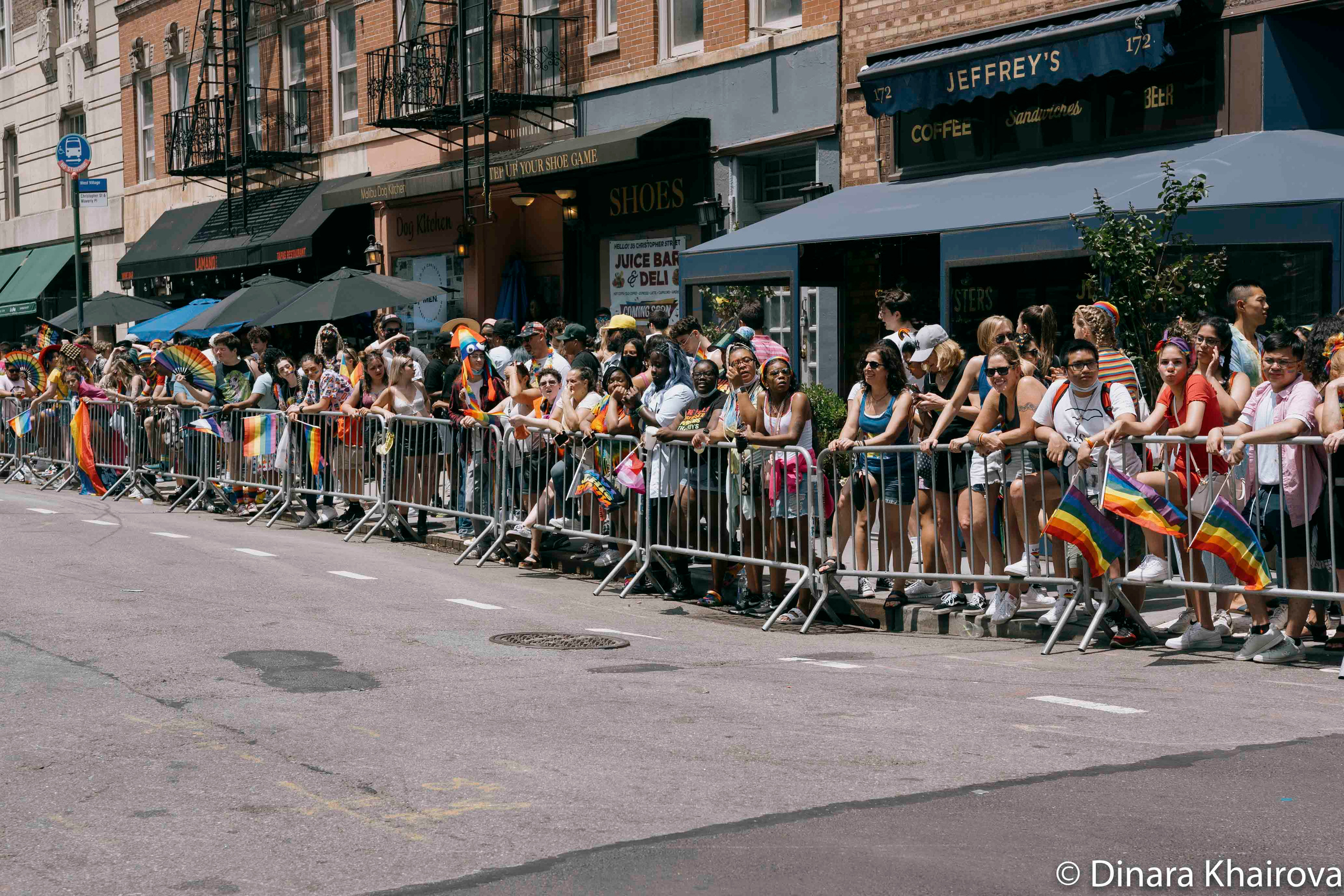 Pride parade day. Dinara Khairova
