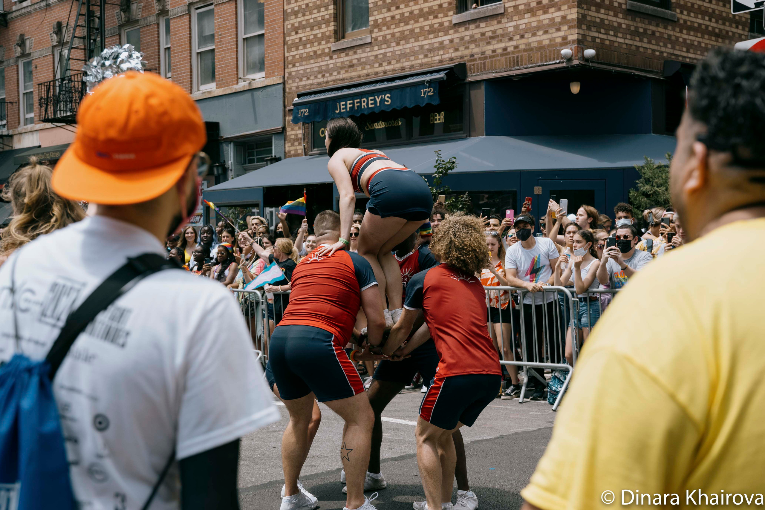 Pride parade day. Dinara Khairova