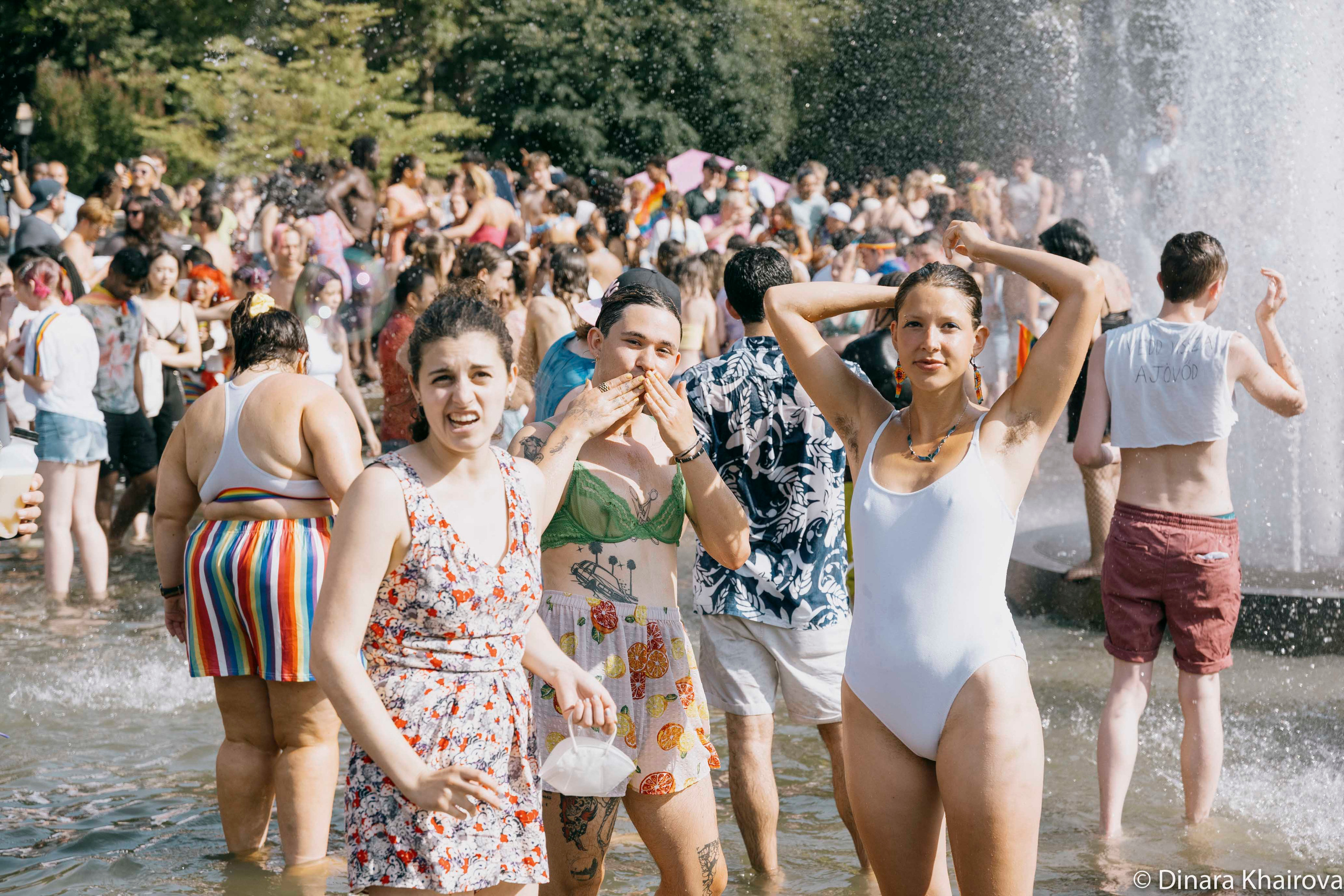 Pride parade day. Dinara Khairova