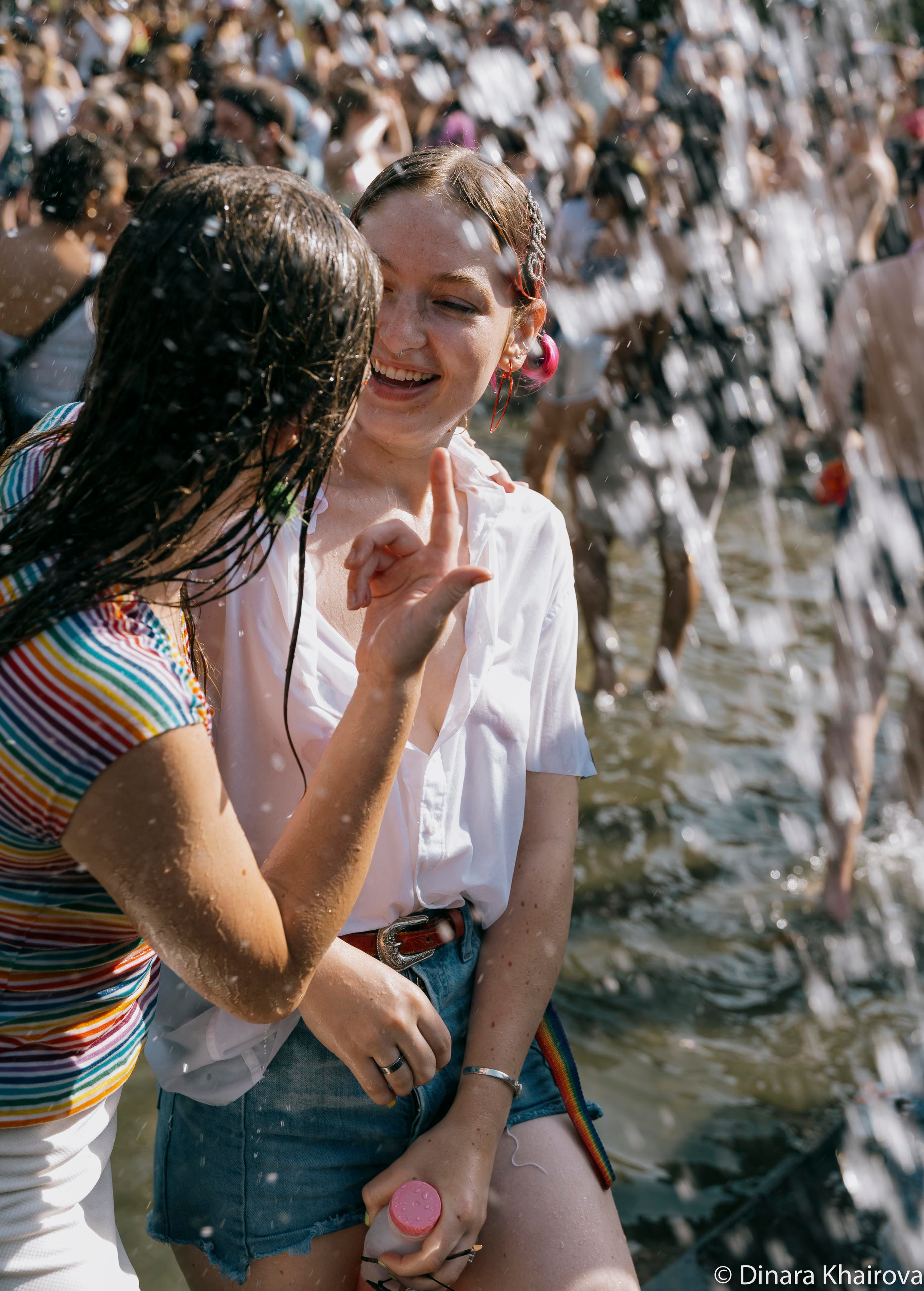 Pride parade day. Dinara Khairova