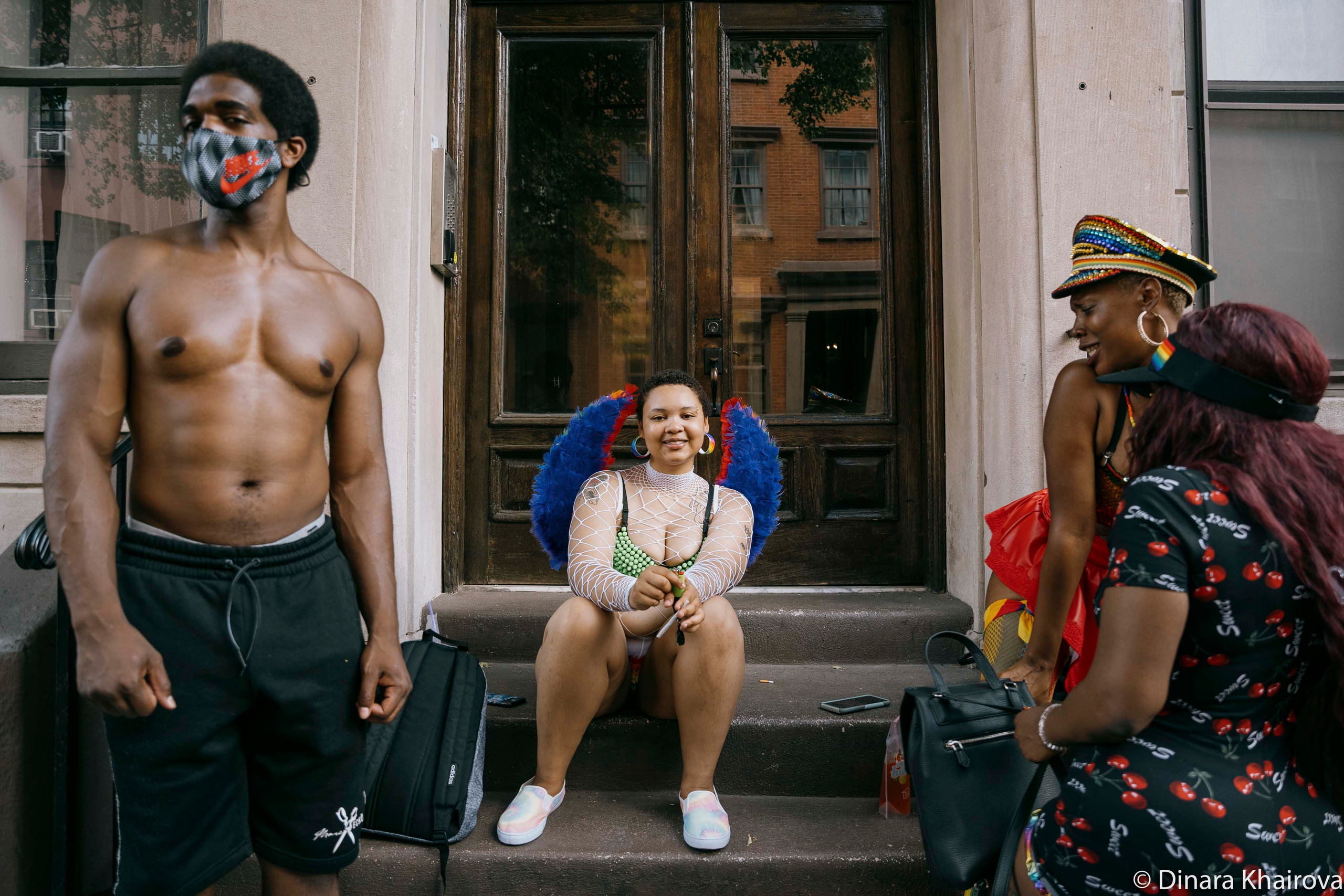 Pride parade day. Dinara Khairova