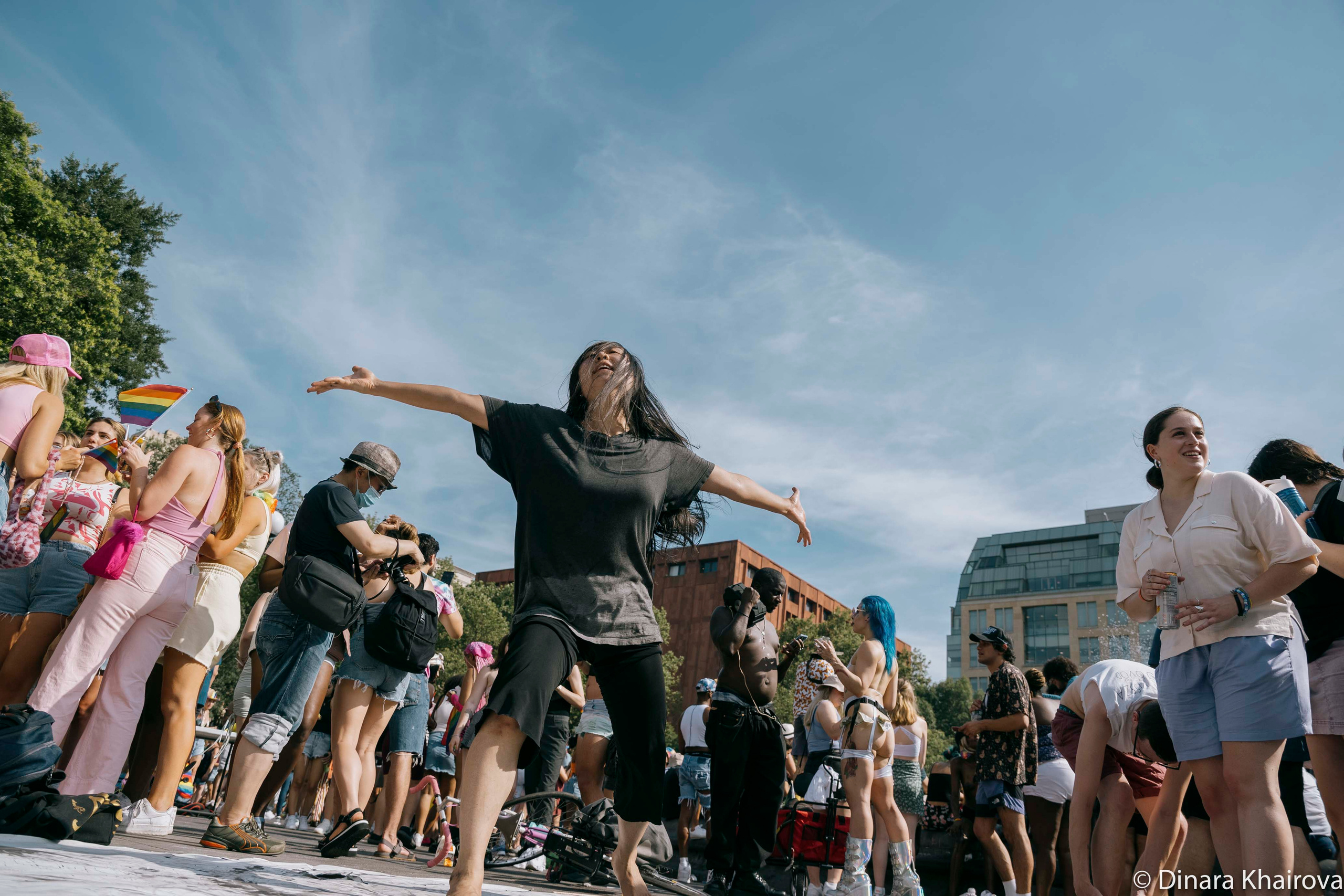 Pride parade day. Dinara Khairova