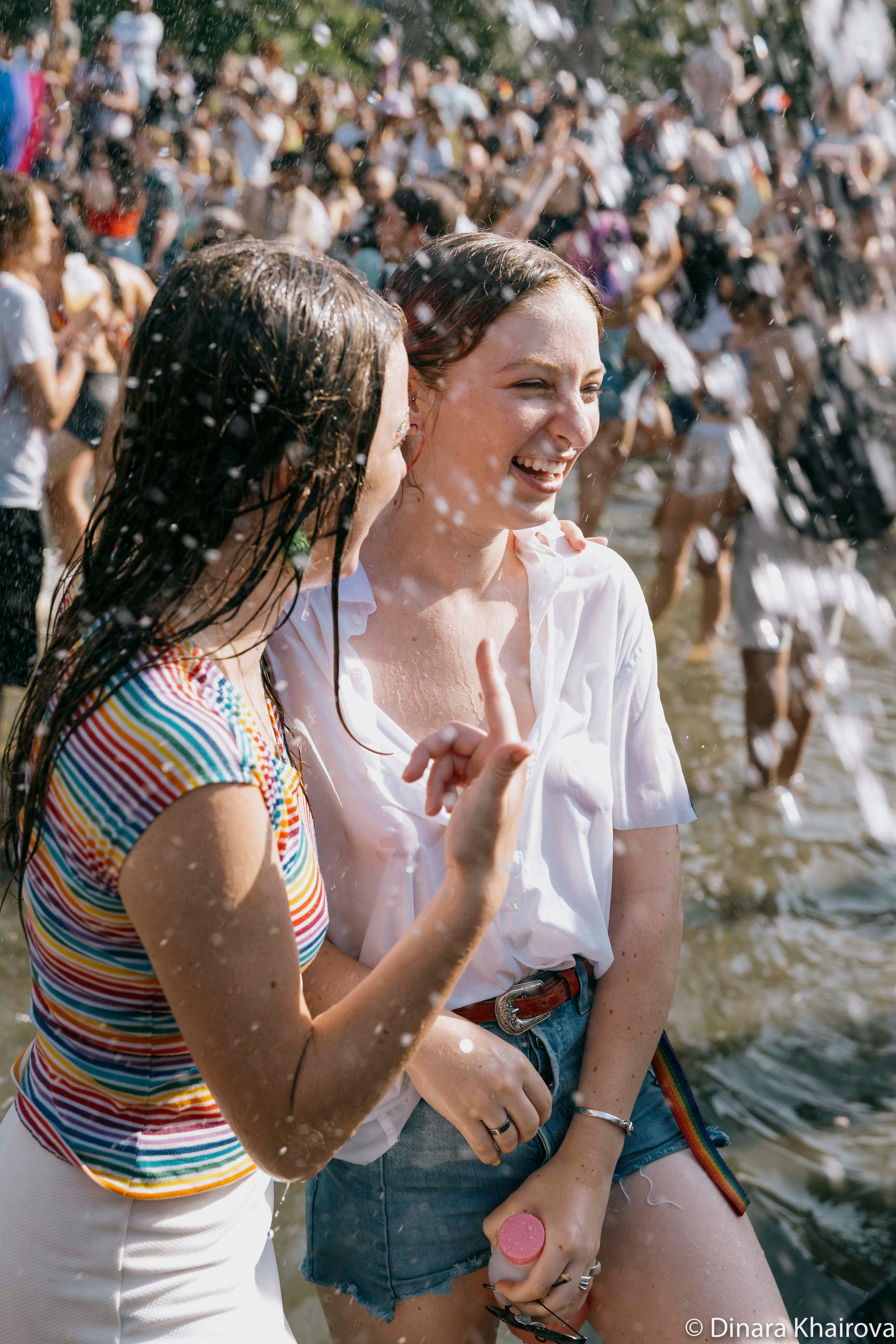 Pride parade day. Dinara Khairova