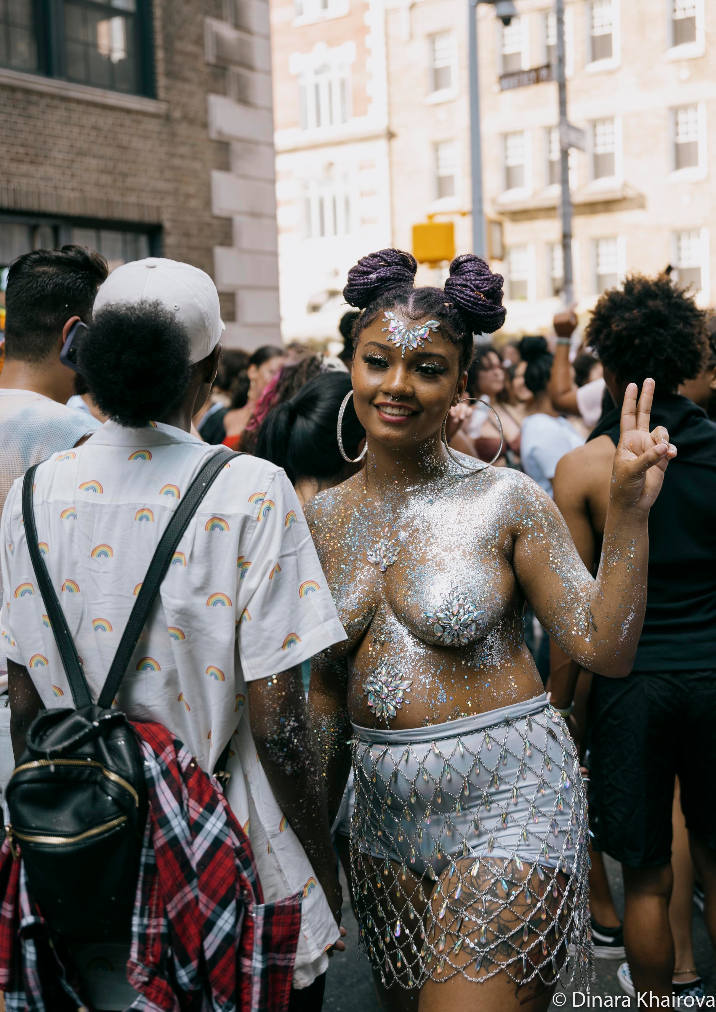 Pride parade day. Dinara Khairova