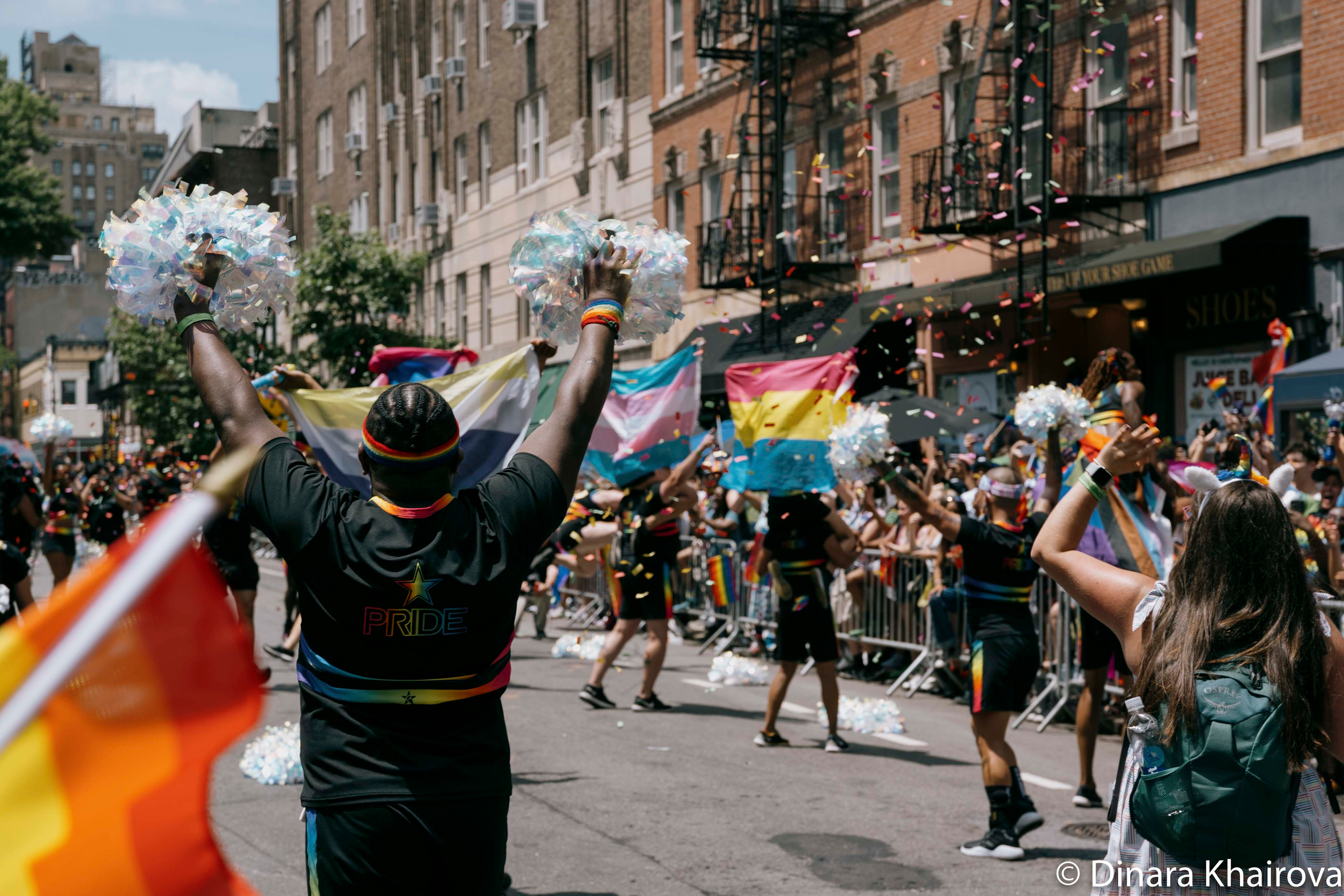 Pride parade day. Dinara Khairova