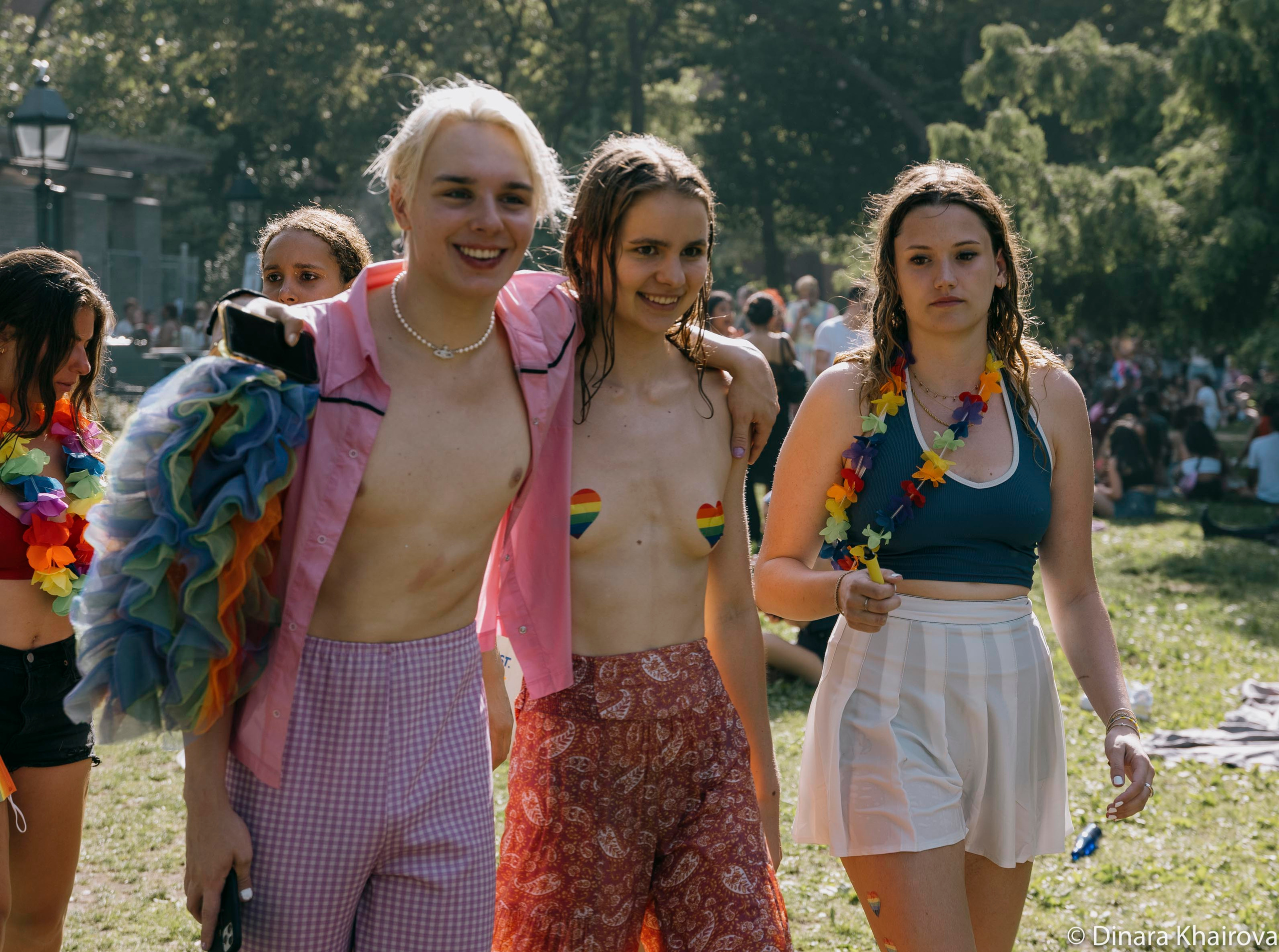 Pride parade day. Dinara Khairova