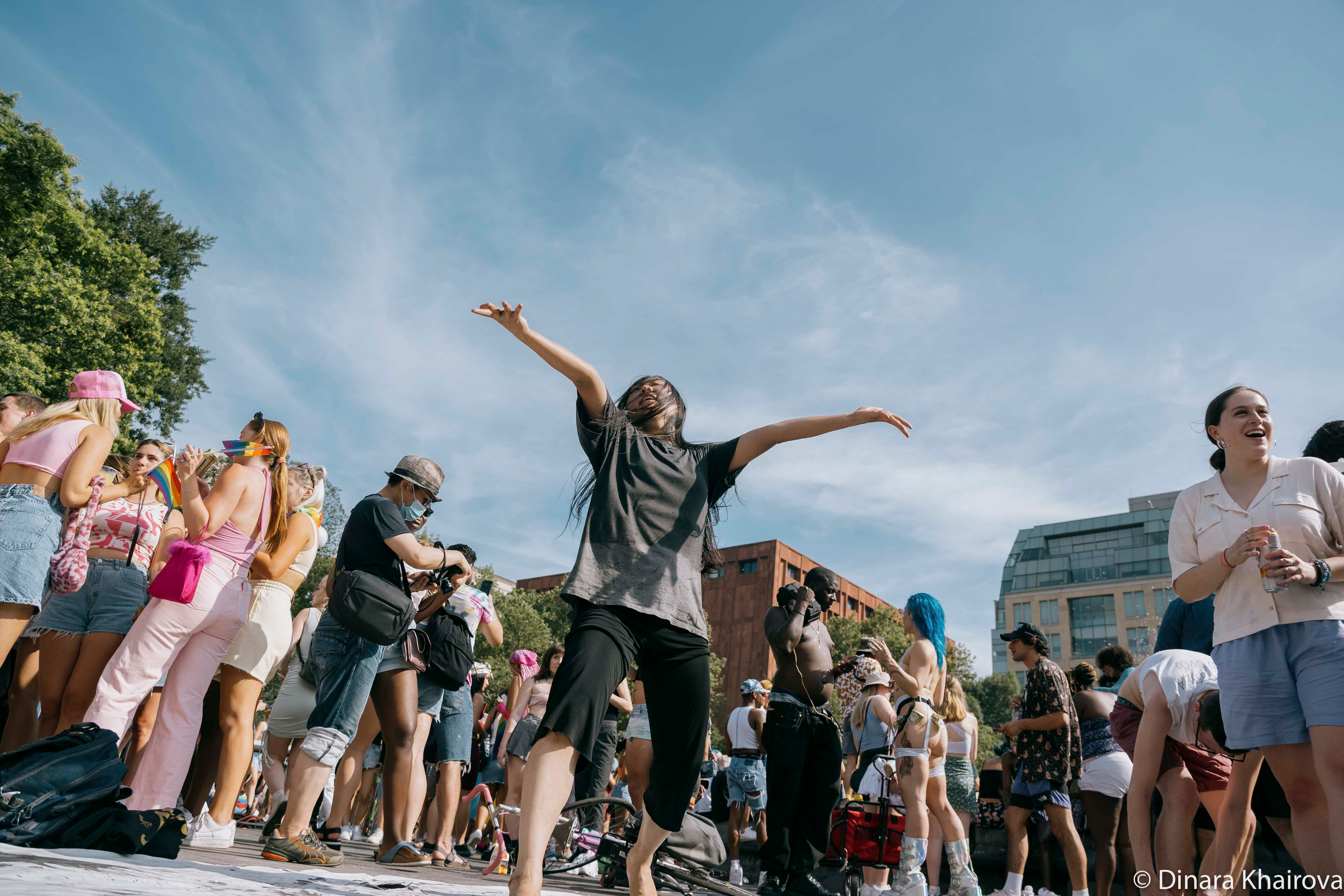 Pride parade day. Dinara Khairova