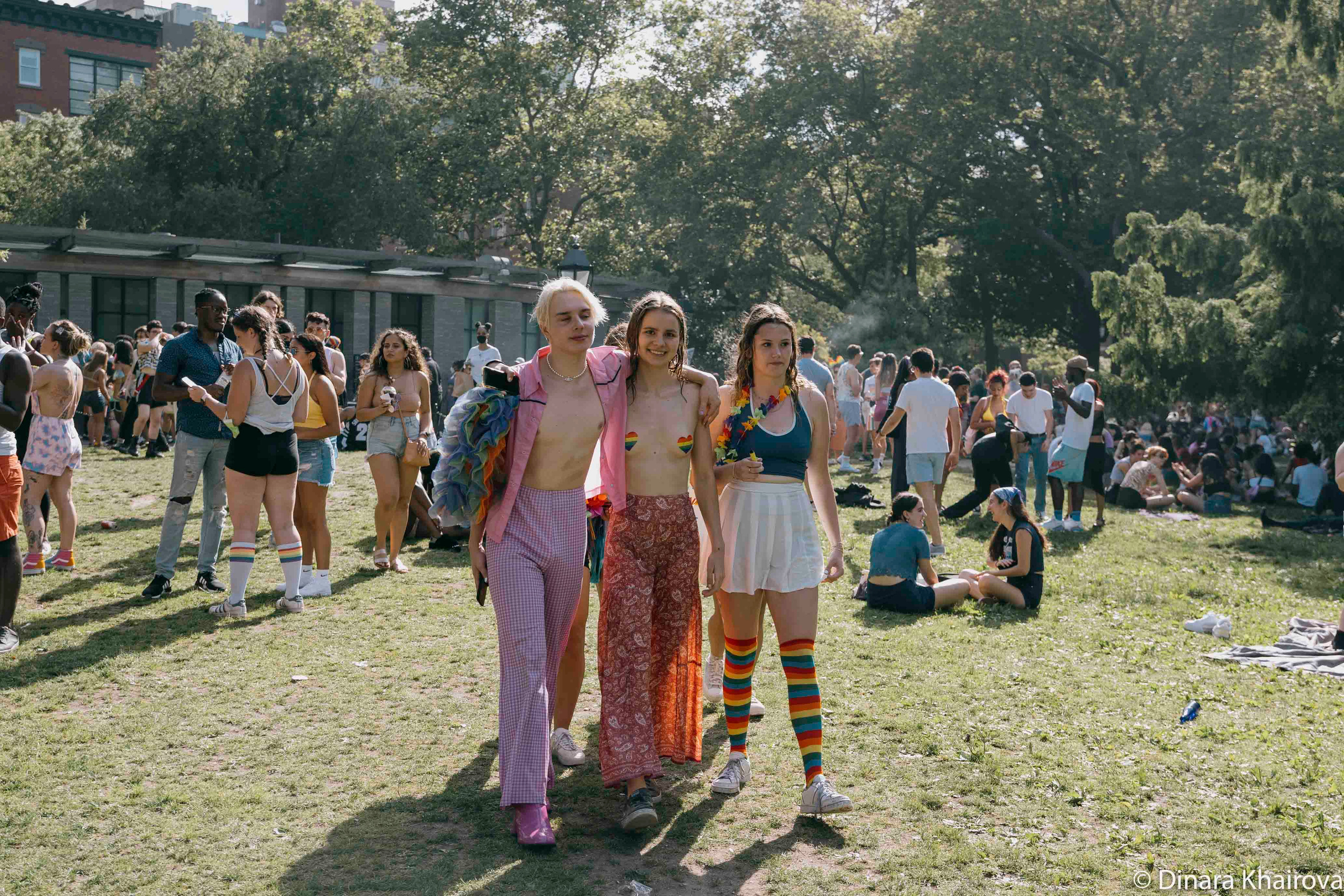 Pride parade day. Dinara Khairova