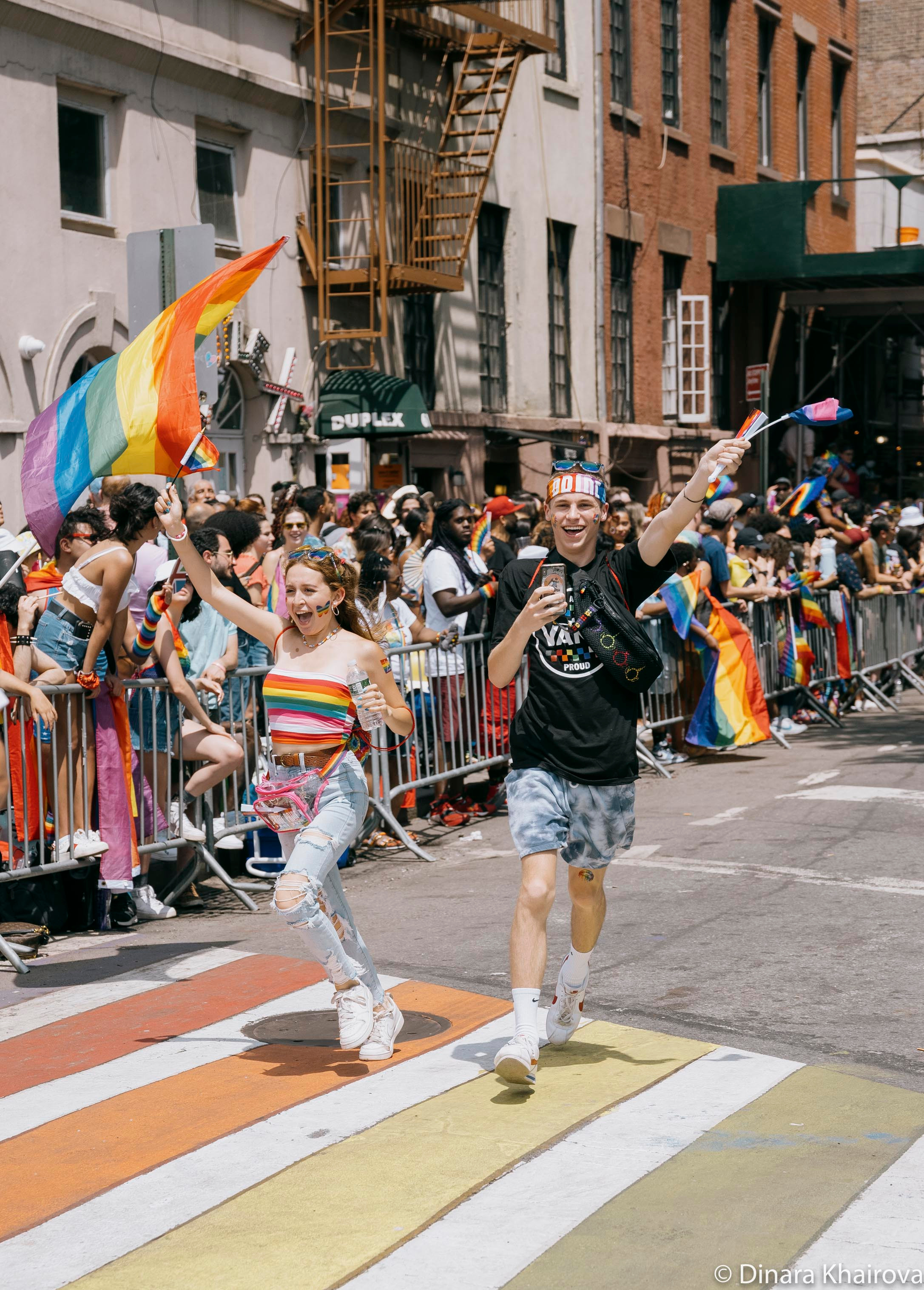 Pride parade day. Dinara Khairova
