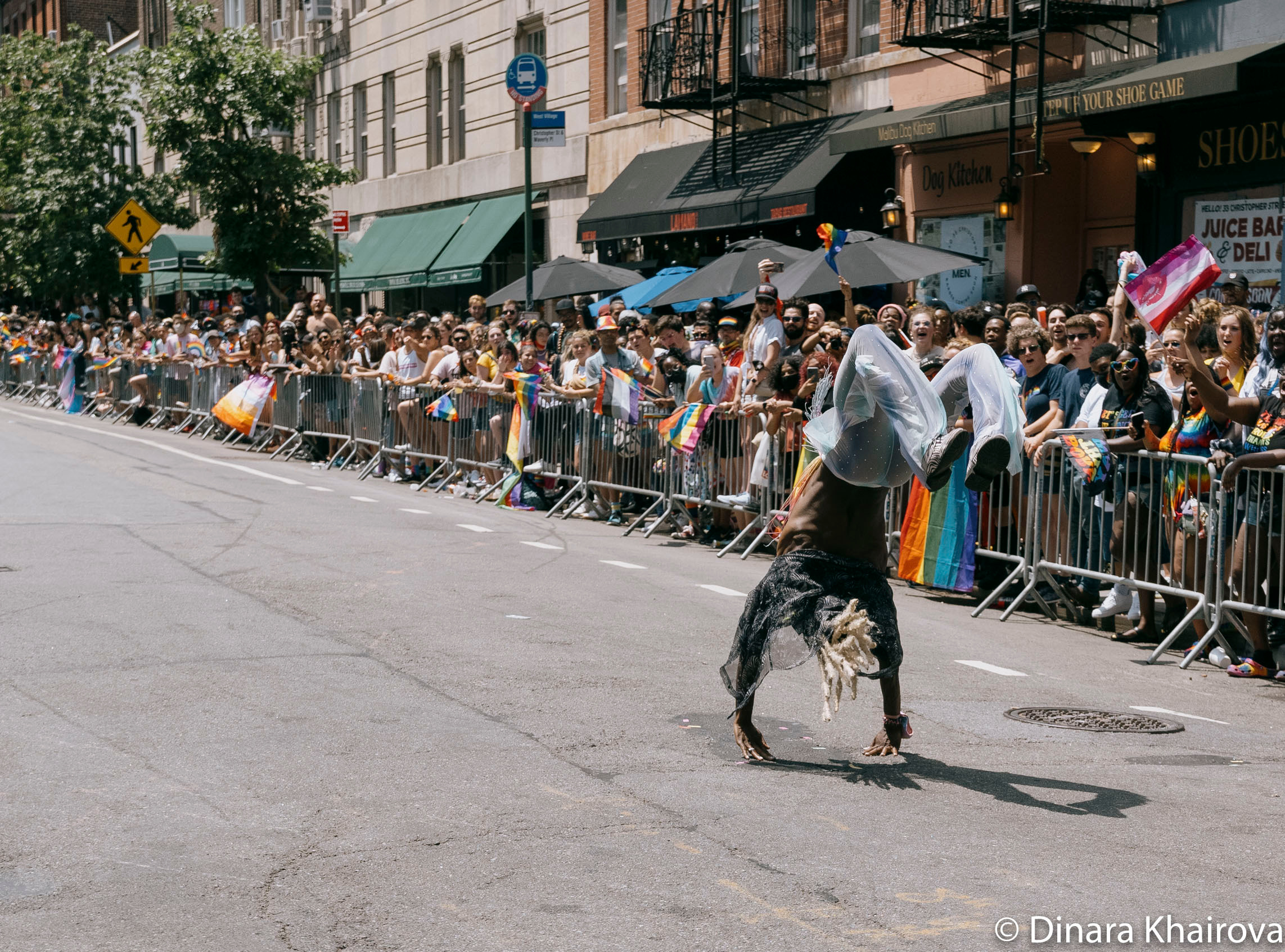 Pride parade day. Dinara Khairova