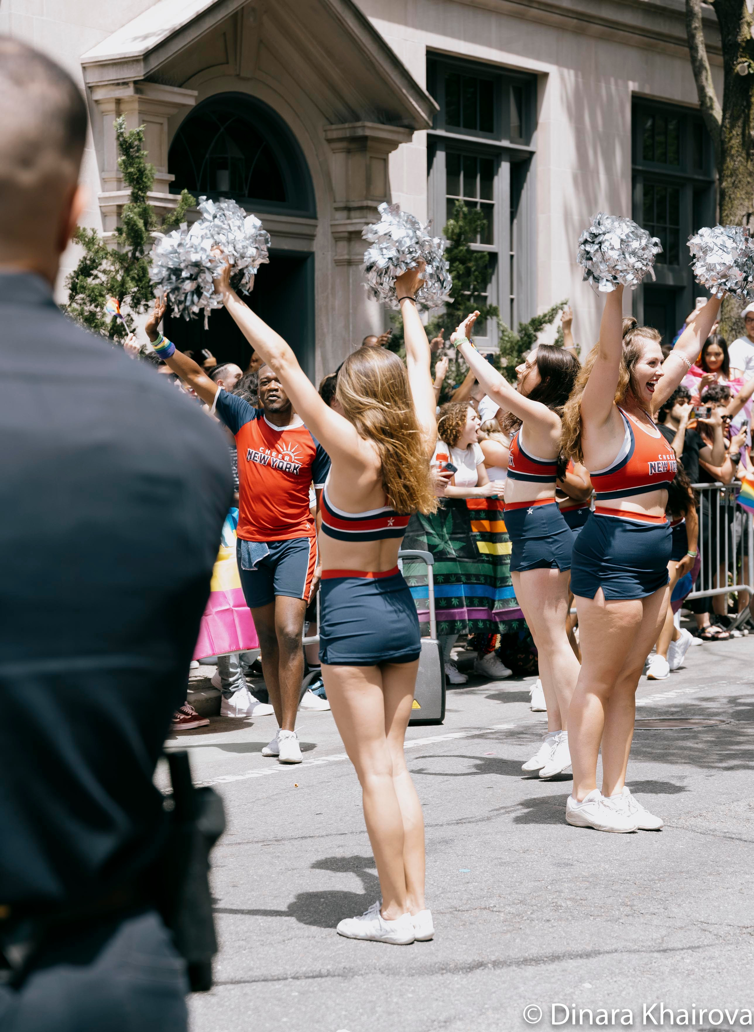 Pride parade day. Dinara Khairova