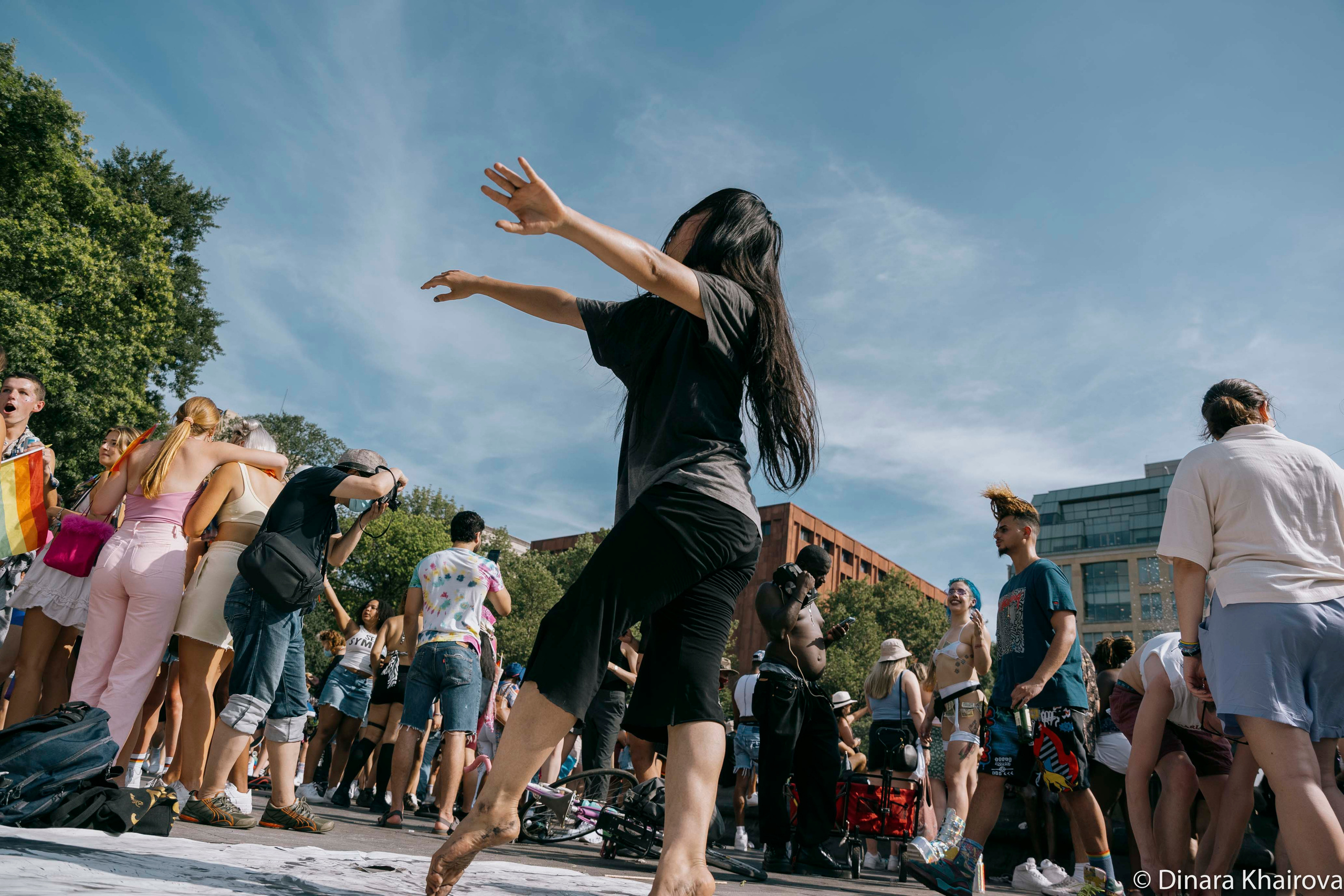 Pride parade day. Dinara Khairova