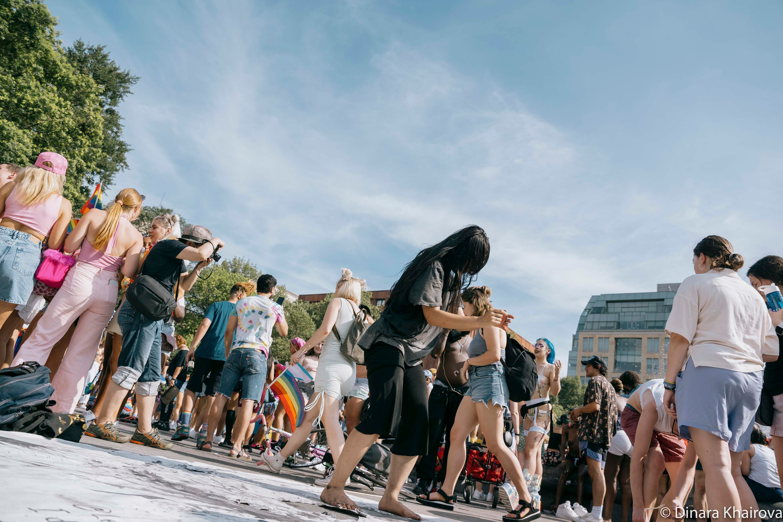 Pride parade day. Dinara Khairova