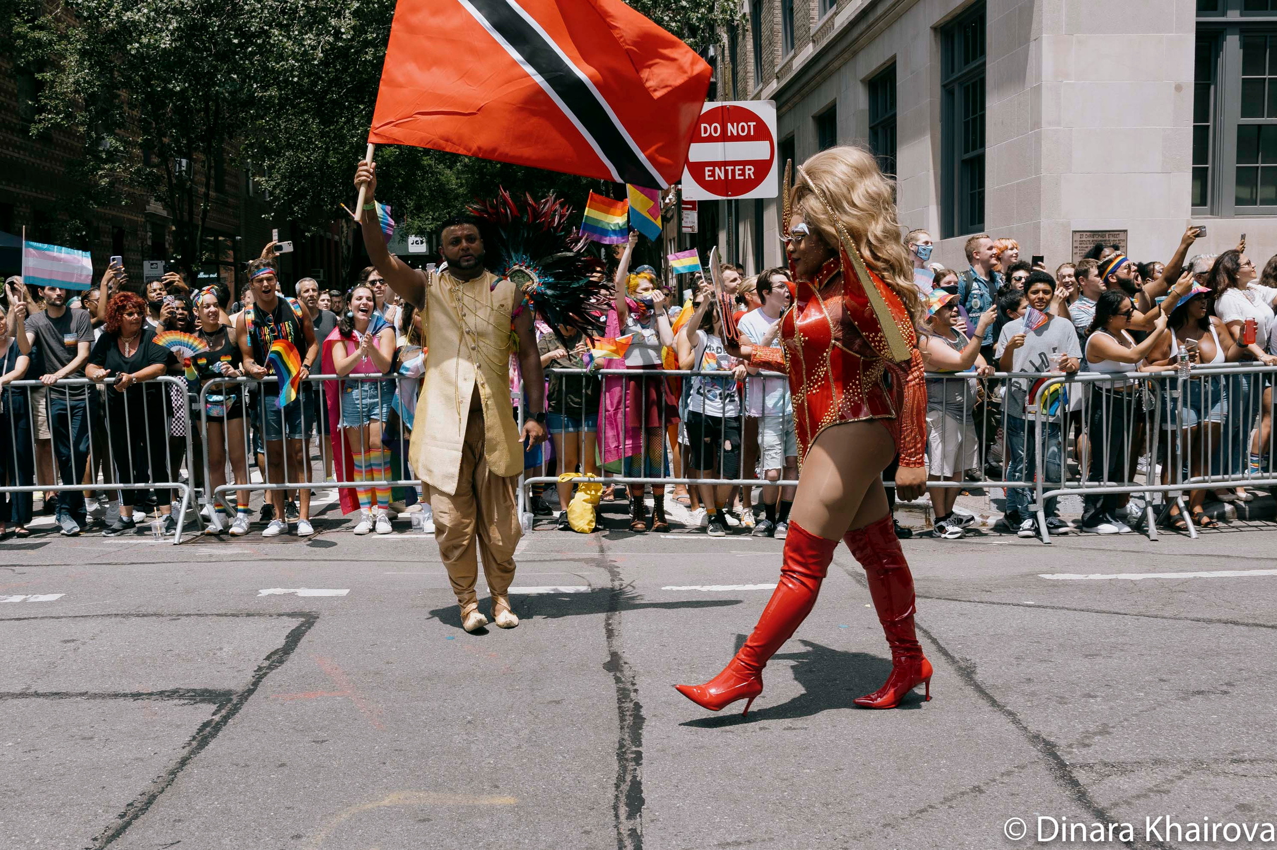 Pride parade day. Dinara Khairova