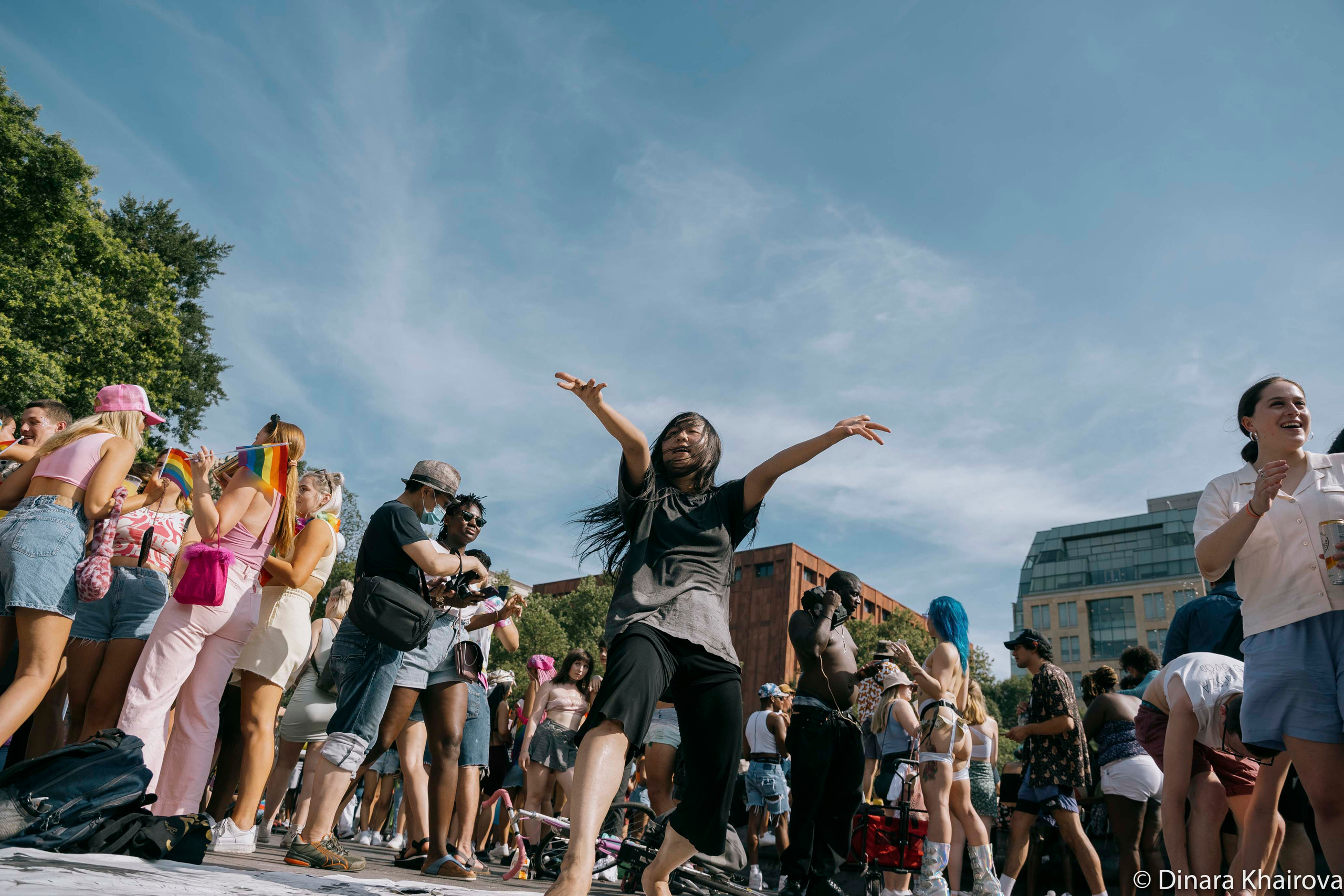 Pride parade day. Dinara Khairova