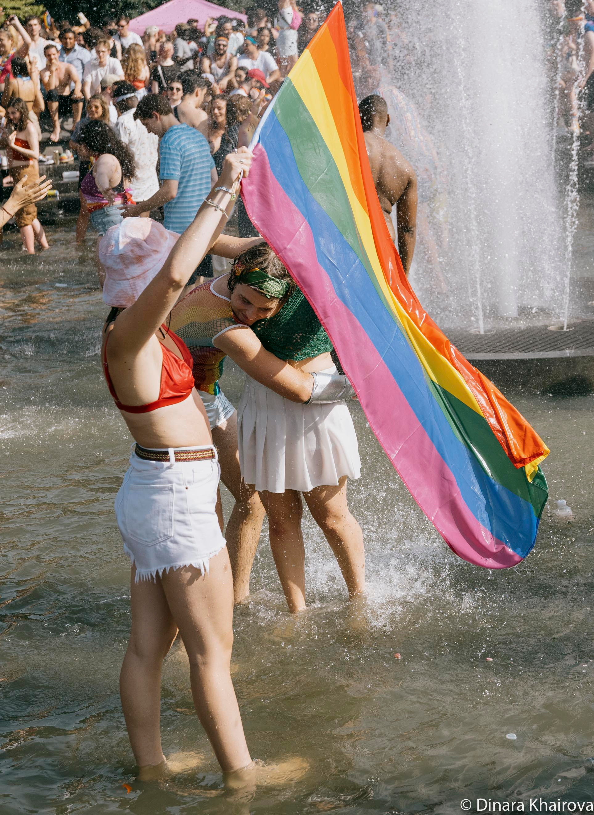 Pride parade day. Dinara Khairova