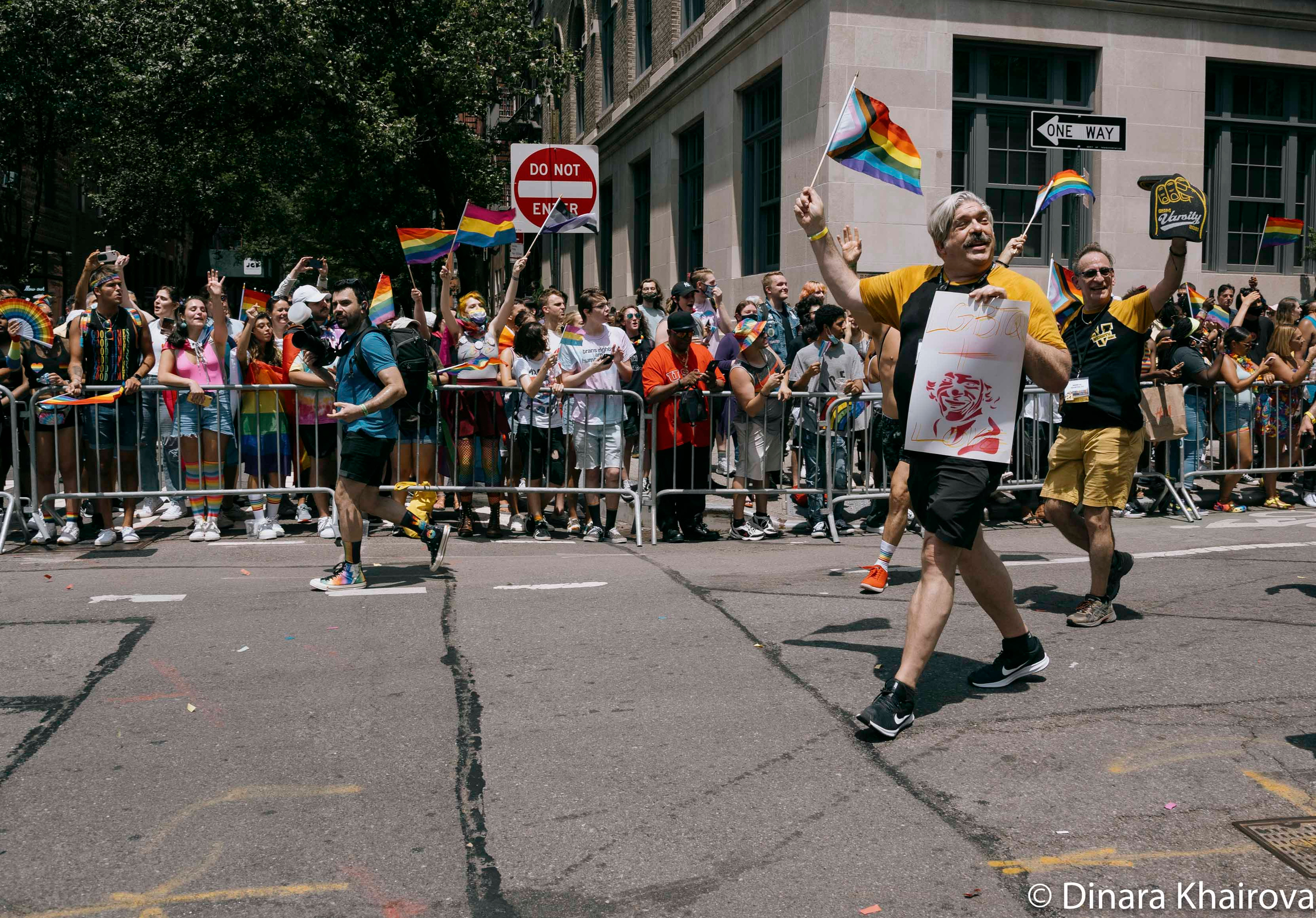 Pride parade day. Dinara Khairova