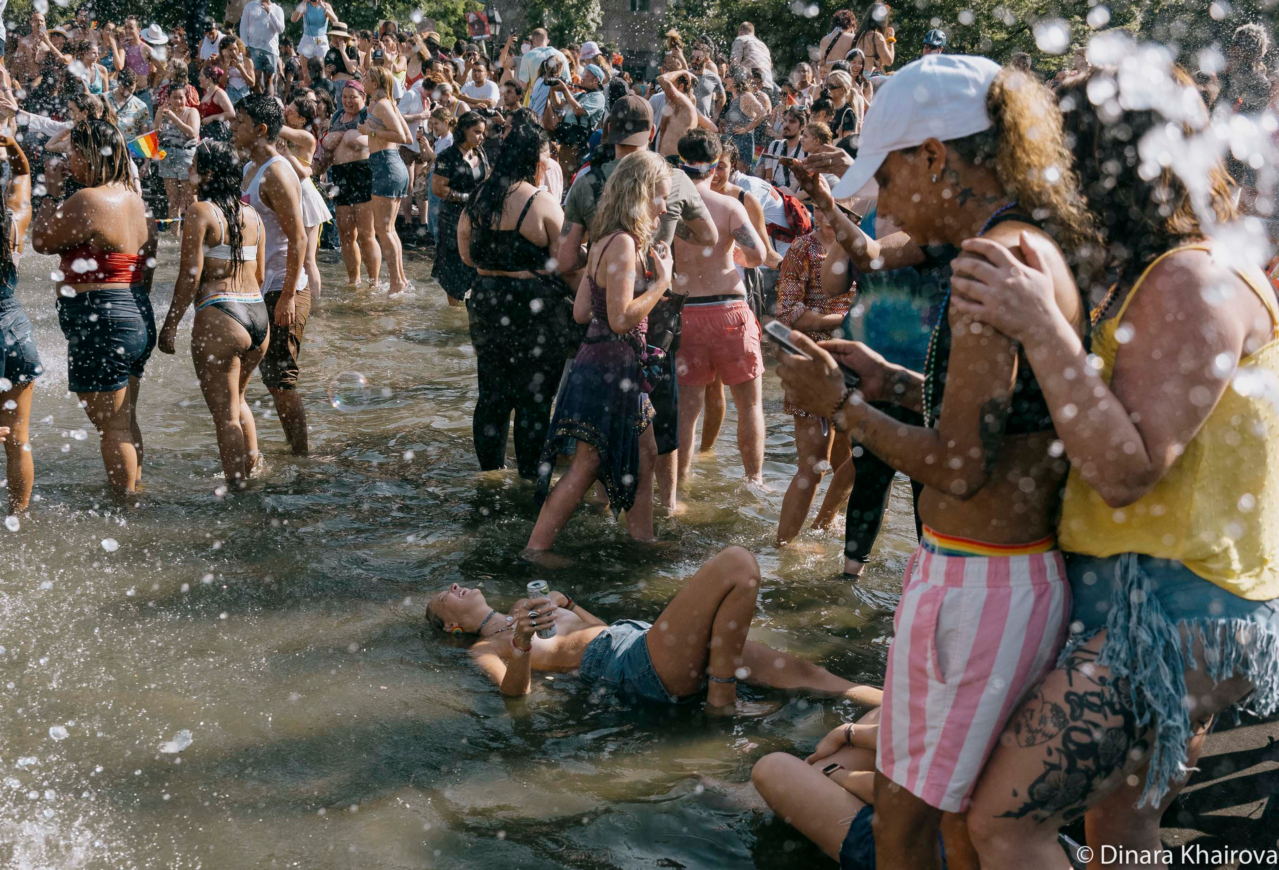 Pride parade day. Dinara Khairova