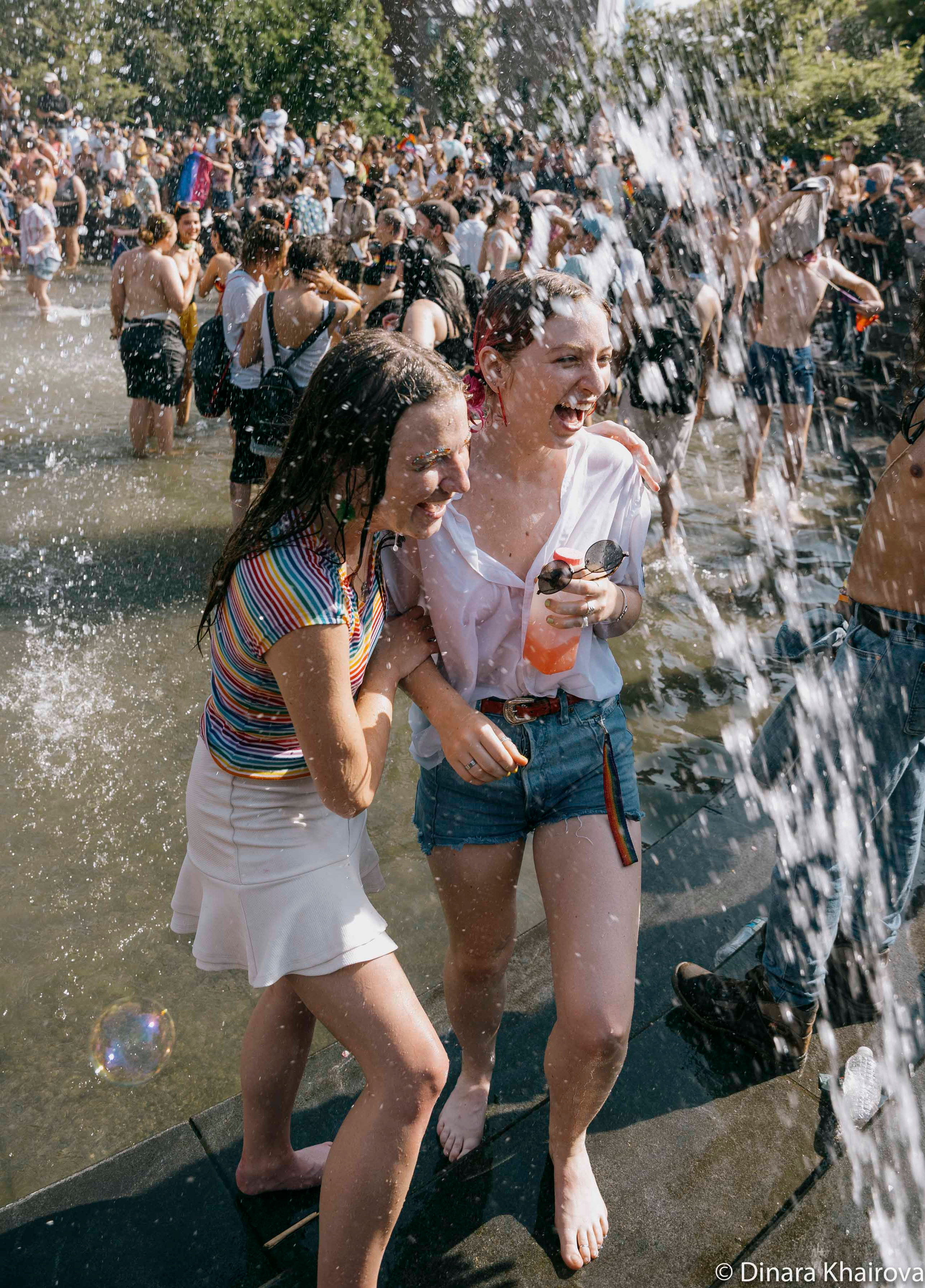 Pride parade day. Dinara Khairova