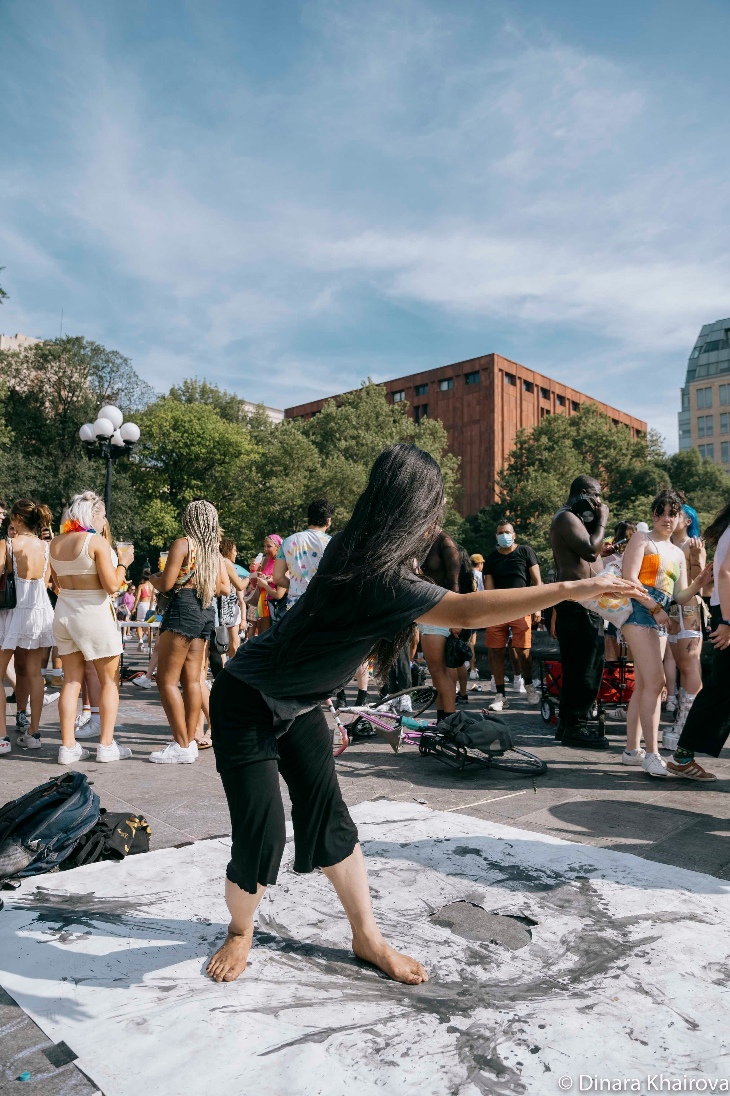 Pride parade day. Dinara Khairova