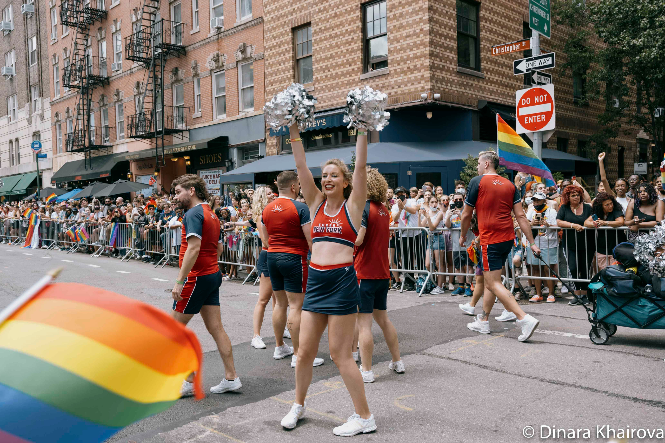 Pride parade day. Dinara Khairova