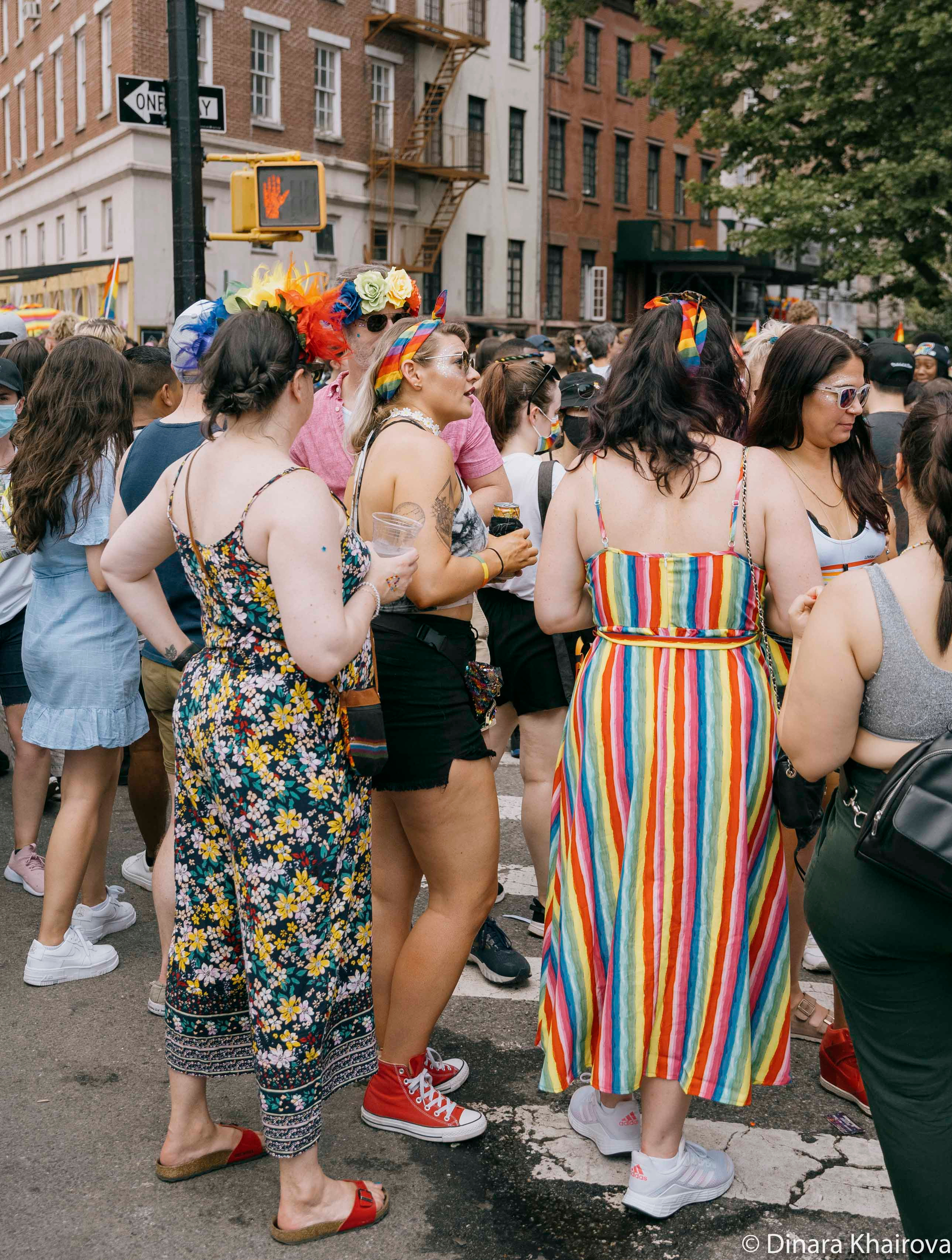 Pride parade day. Dinara Khairova