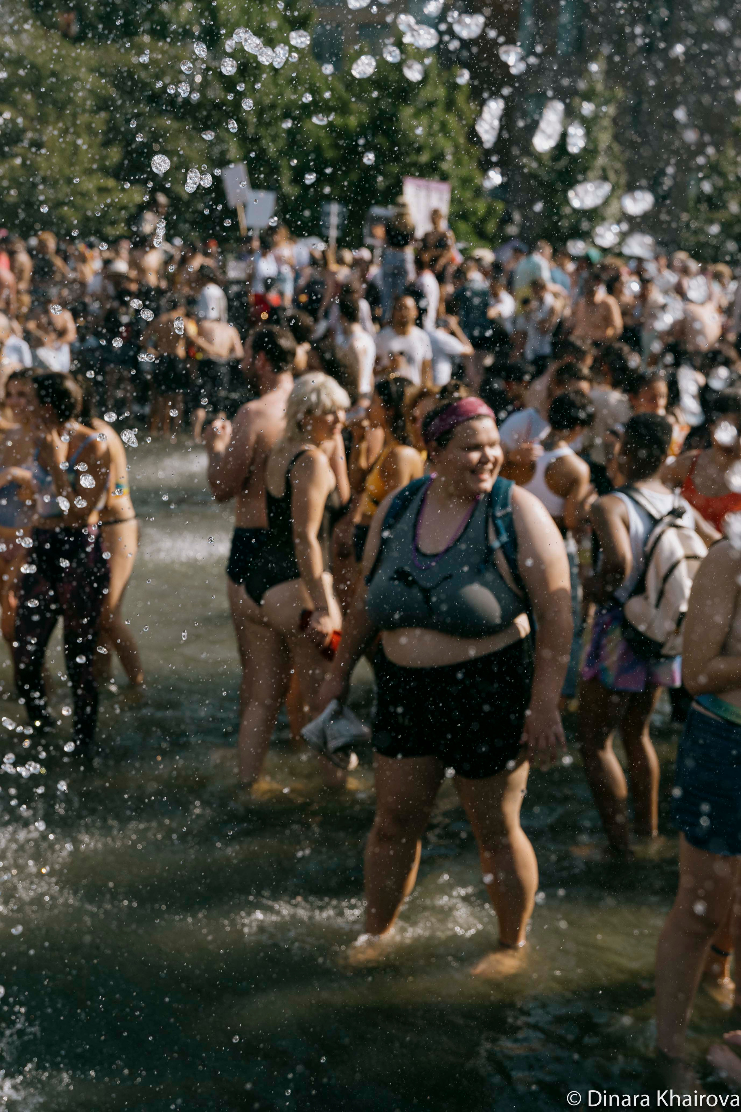 Pride parade day. Dinara Khairova