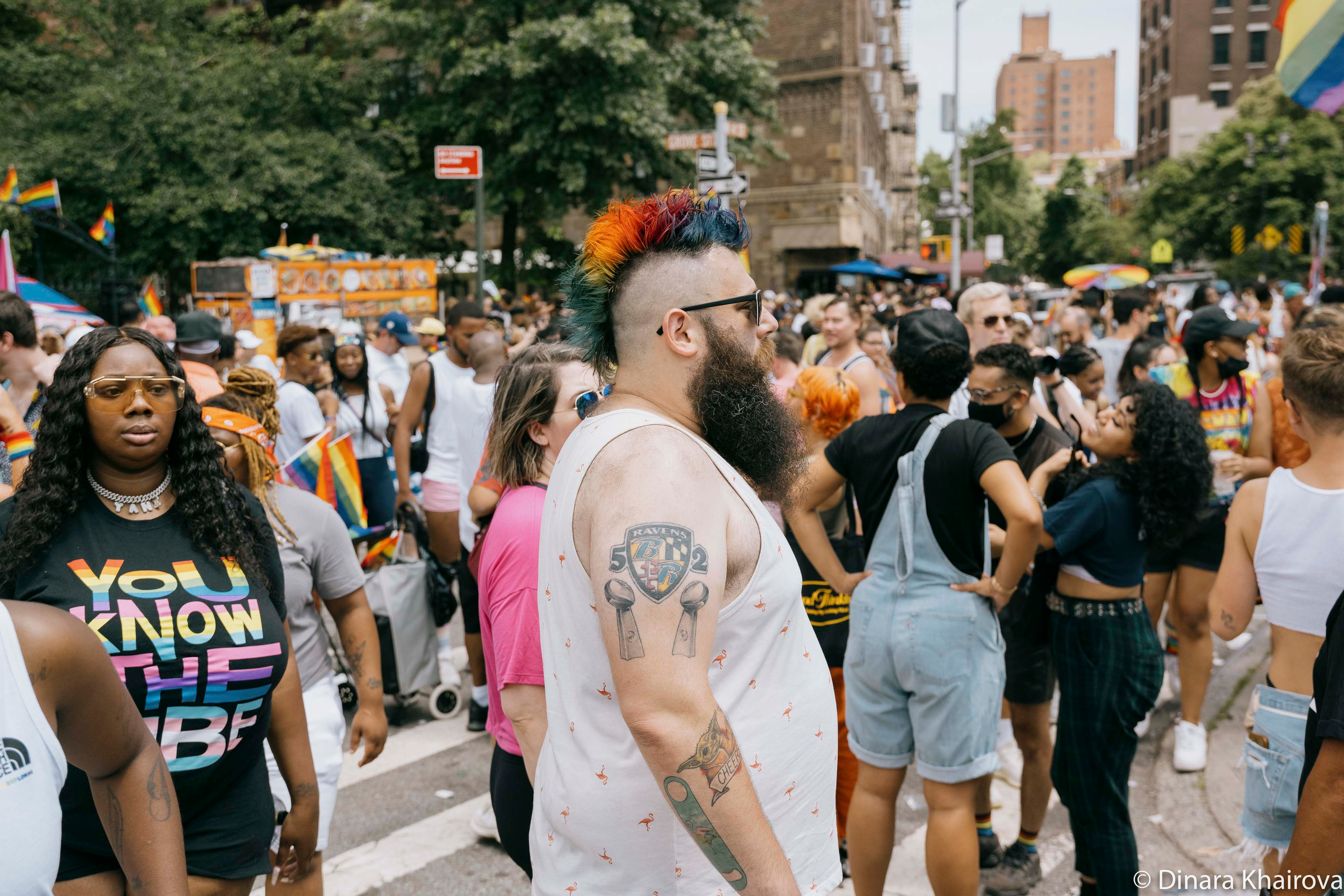 Pride parade day. Dinara Khairova