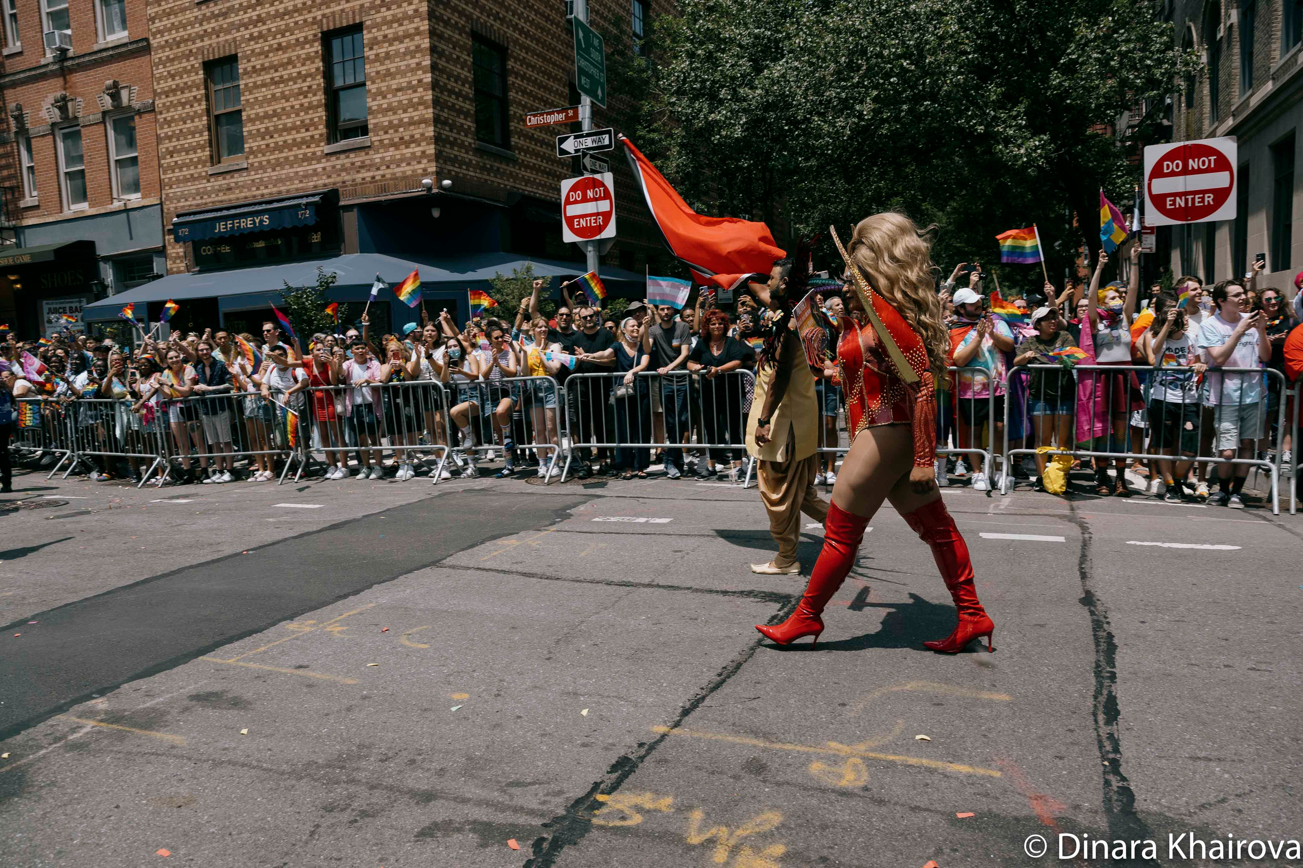 Pride parade day. Dinara Khairova
