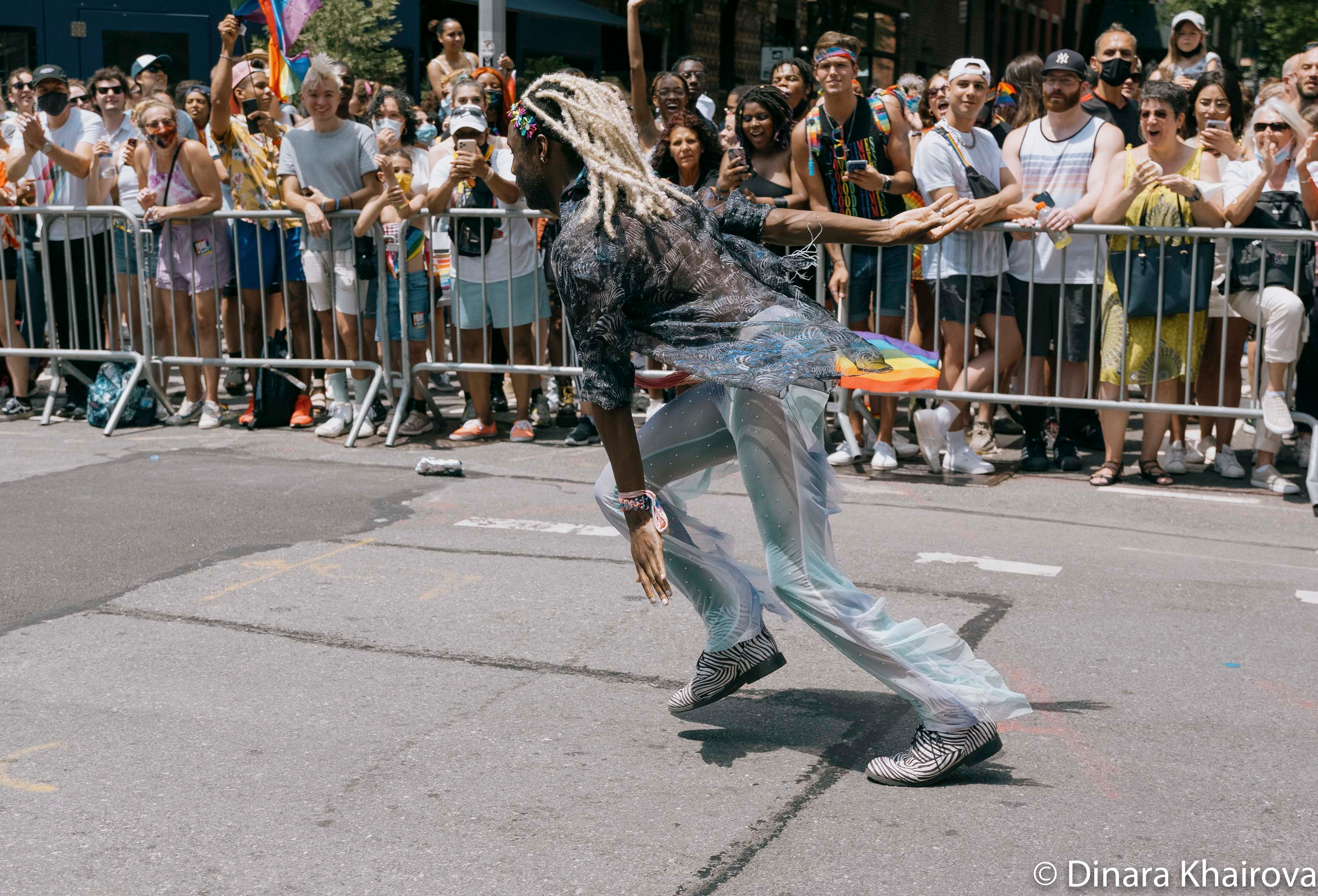 Pride parade day. Dinara Khairova