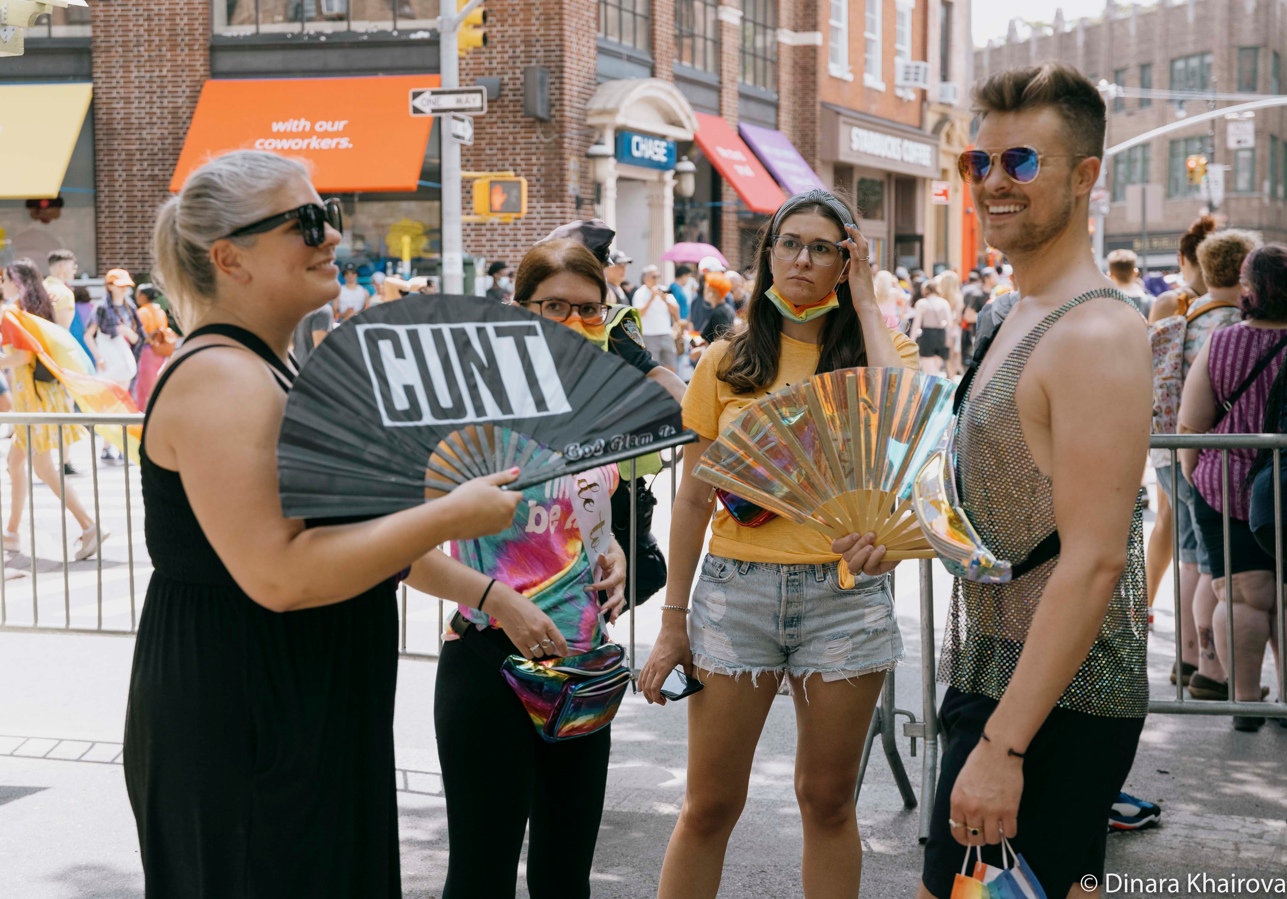 Pride parade day. Dinara Khairova